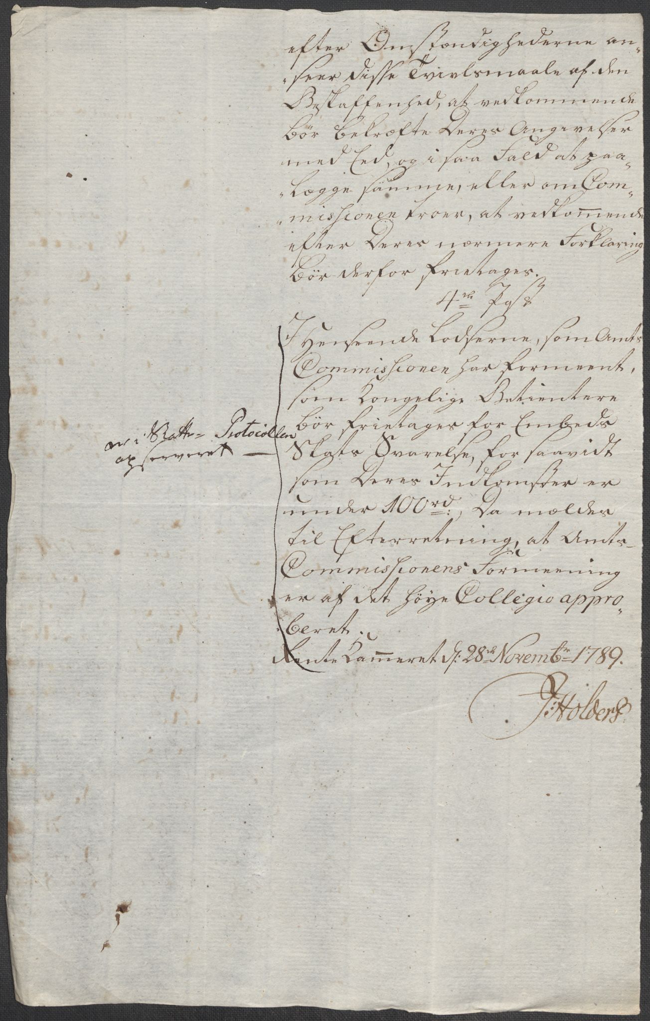 Rentekammeret inntil 1814, Reviderte regnskaper, Mindre regnskaper, AV/RA-EA-4068/Rf/Rfe/L0018: Jarlsberg grevskap, Jæren og Dalane fogderi, 1789, p. 232