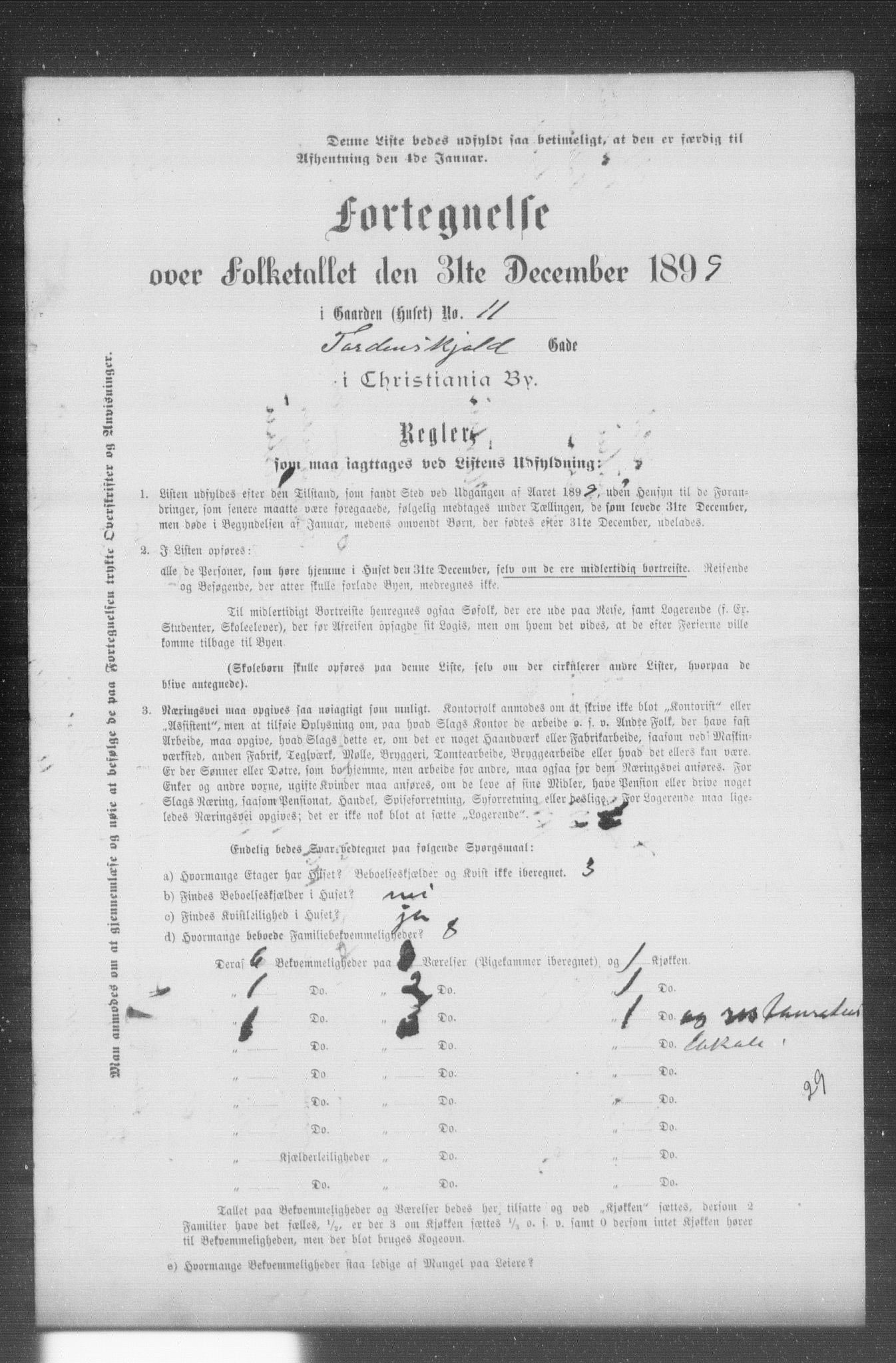 OBA, Municipal Census 1899 for Kristiania, 1899, p. 14762