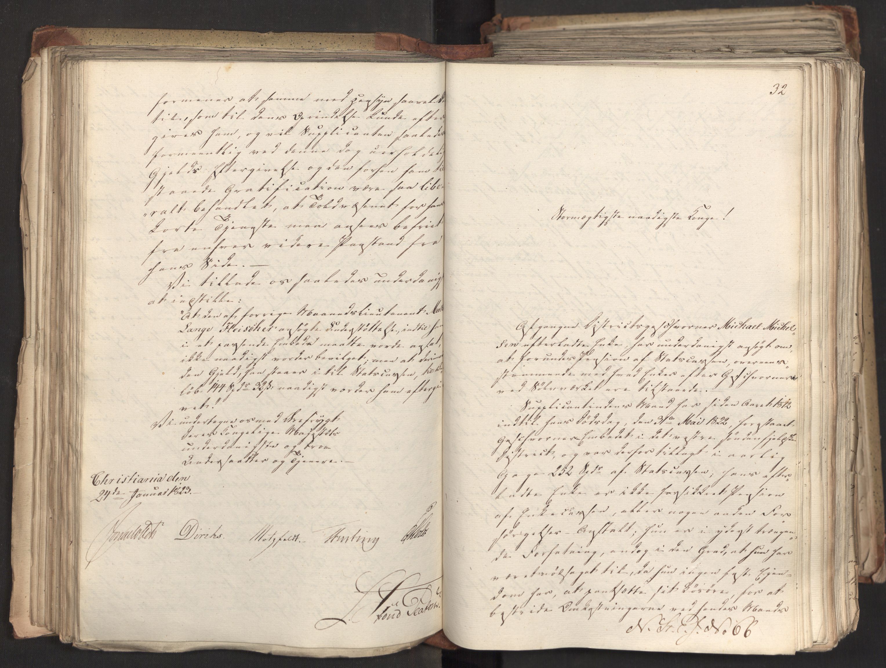 Statsrådsavdelingen i Stockholm, AV/RA-S-1003/D/Da/L0033: Regjeringsinnstillinger nr. 1-274, 1823, p. 171