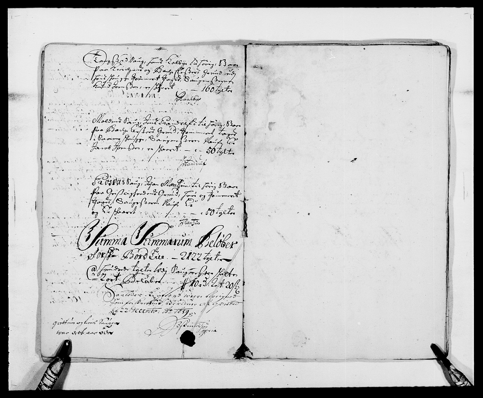 Rentekammeret inntil 1814, Reviderte regnskaper, Fogderegnskap, RA/EA-4092/R63/L4306: Fogderegnskap Inderøy, 1687-1689, p. 398