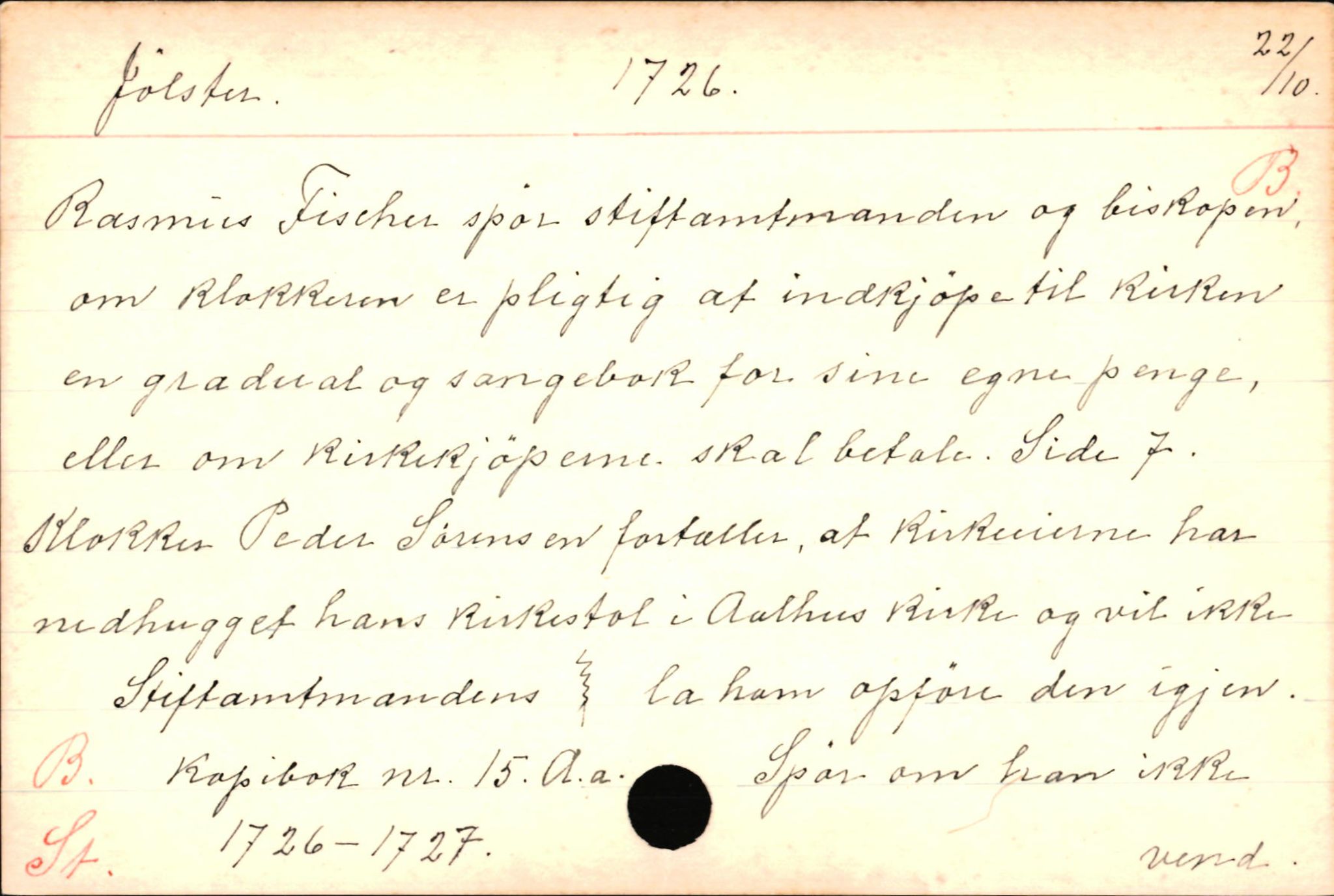 Haugen, Johannes - lærer, AV/SAB-SAB/PA-0036/01/L0001: Om klokkere og lærere, 1521-1904, p. 6812