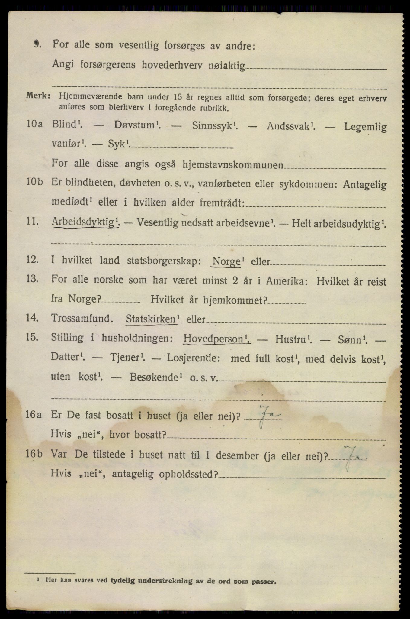 SAKO, 1920 census for Sauherad, 1920, p. 5084