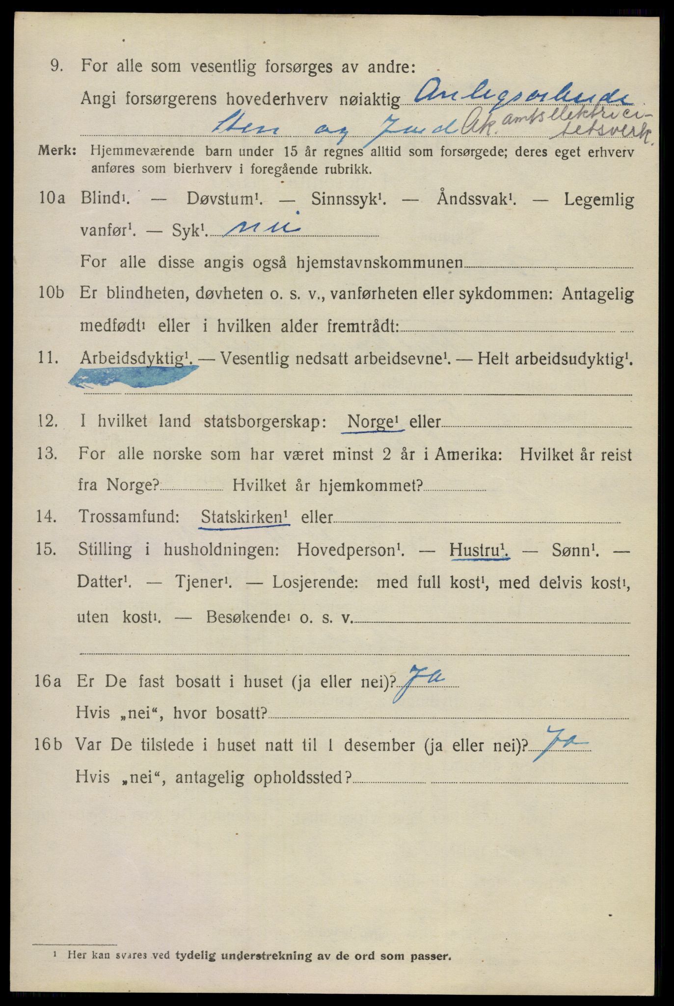 SAO, 1920 census for Sørum, 1920, p. 1900