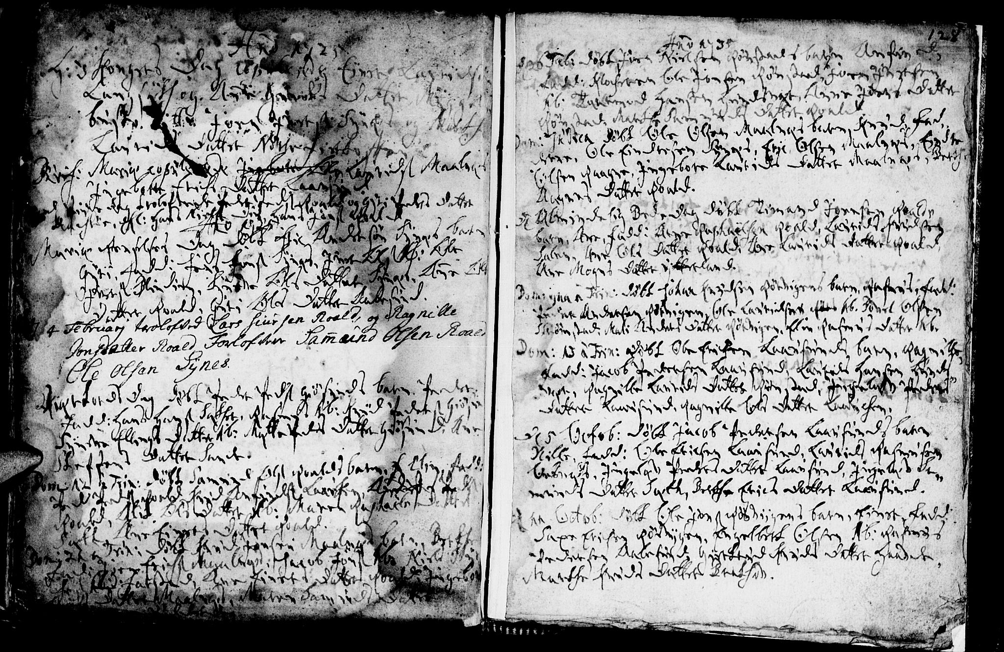 Ministerialprotokoller, klokkerbøker og fødselsregistre - Møre og Romsdal, SAT/A-1454/536/L0492: Parish register (official) no. 536A01 /2, 1689-1738, p. 128