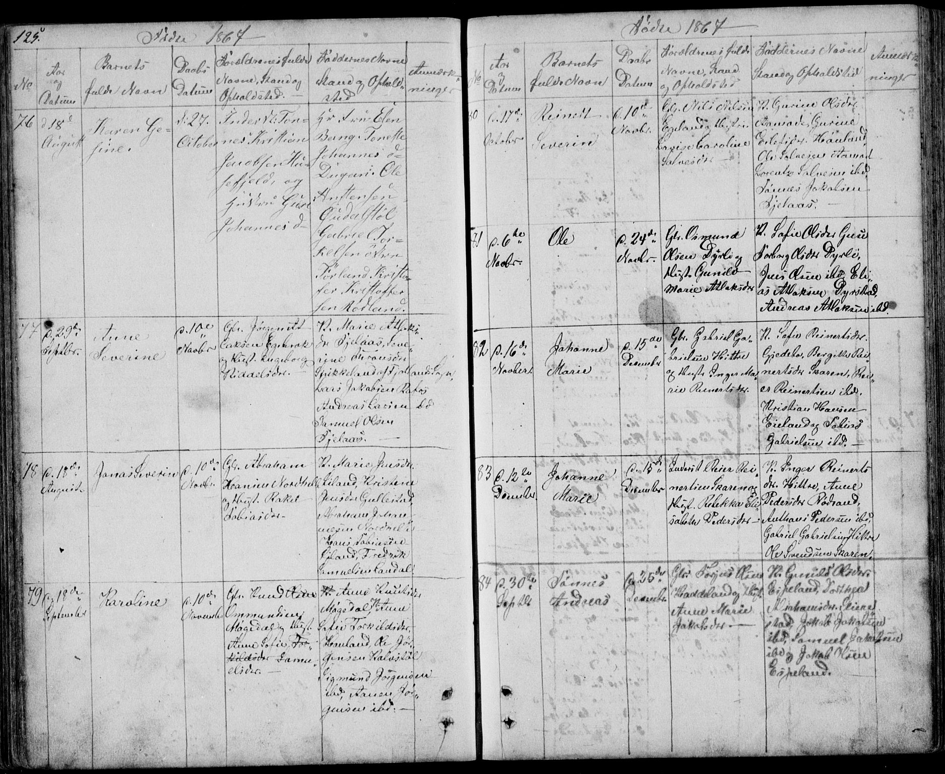 Kvinesdal sokneprestkontor, SAK/1111-0026/F/Fb/Fbb/L0001: Parish register (copy) no. B 1, 1852-1872, p. 125