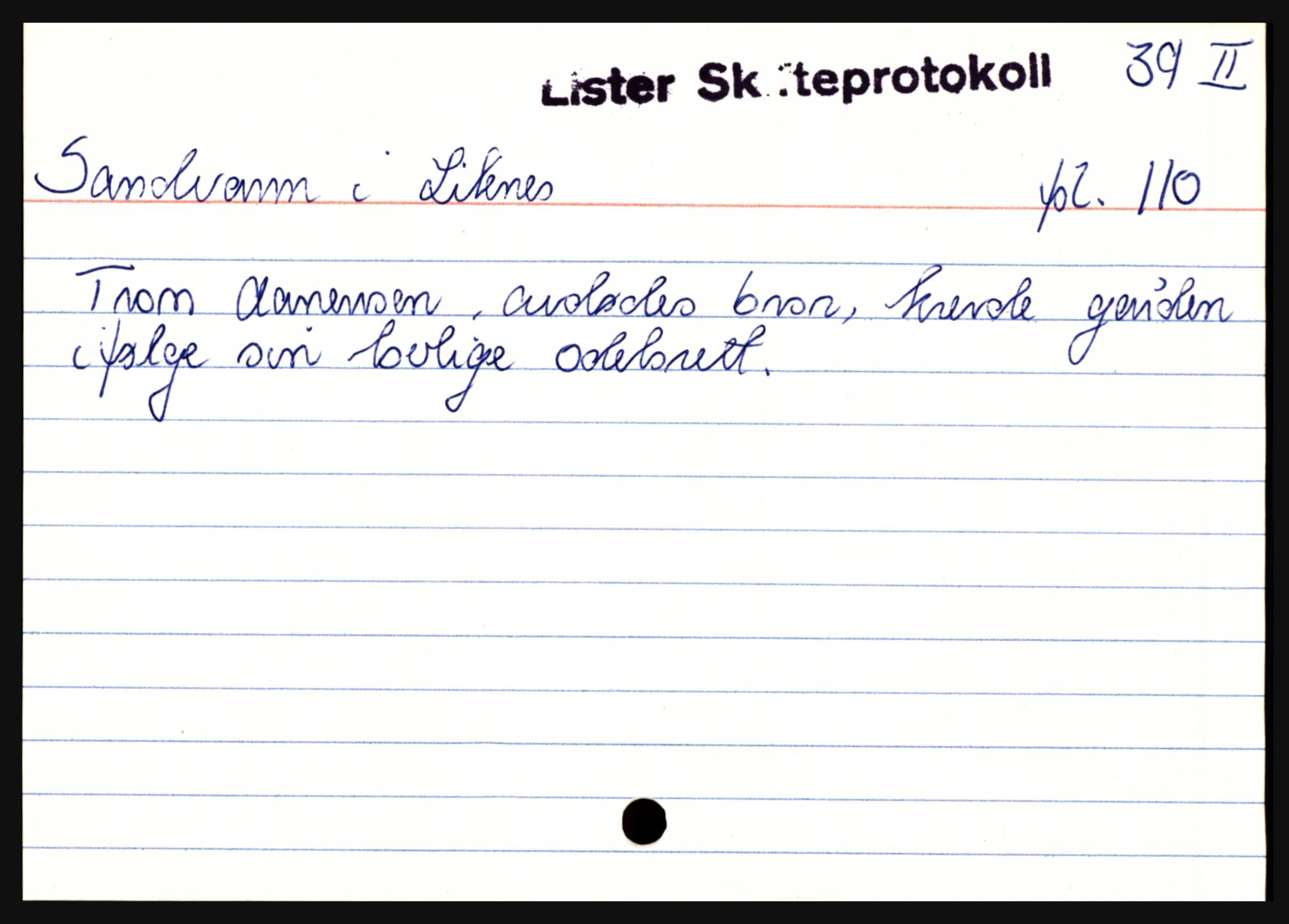 Lister sorenskriveri, AV/SAK-1221-0003/H, p. 32521