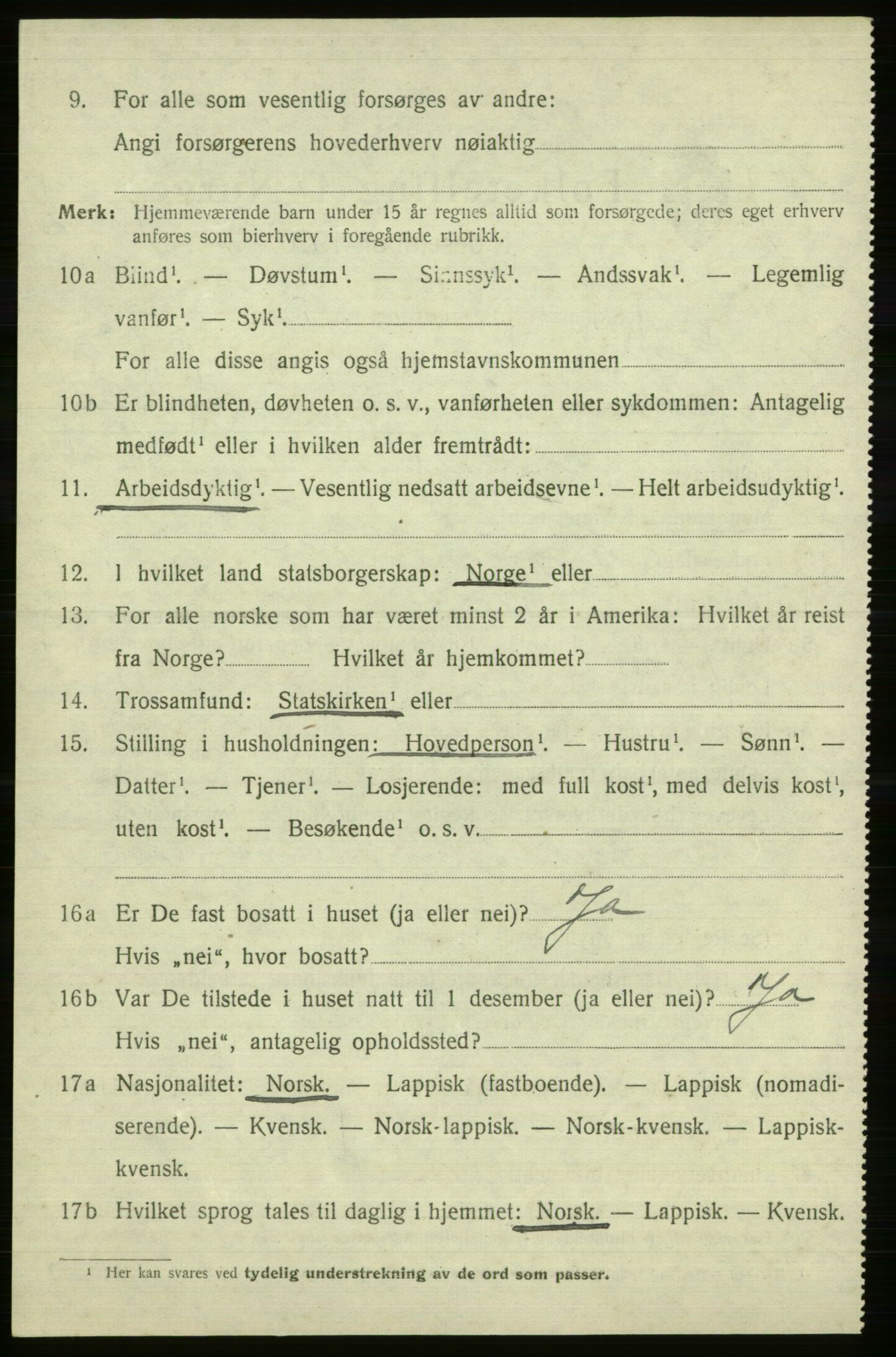 SATØ, 1920 census for Sørøysund rural district, 1920, p. 3177