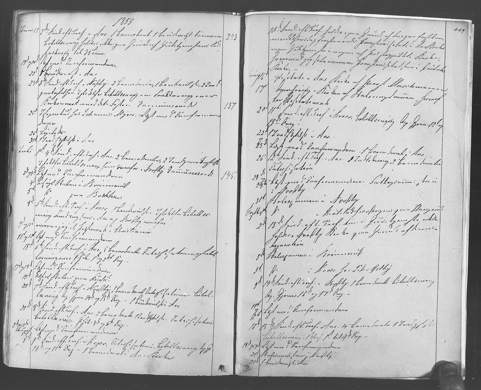 Ås prestekontor Kirkebøker, AV/SAO-A-10894/F/Fa/L0006: Parish register (official) no. I 6, 1841-1853, p. 670-671