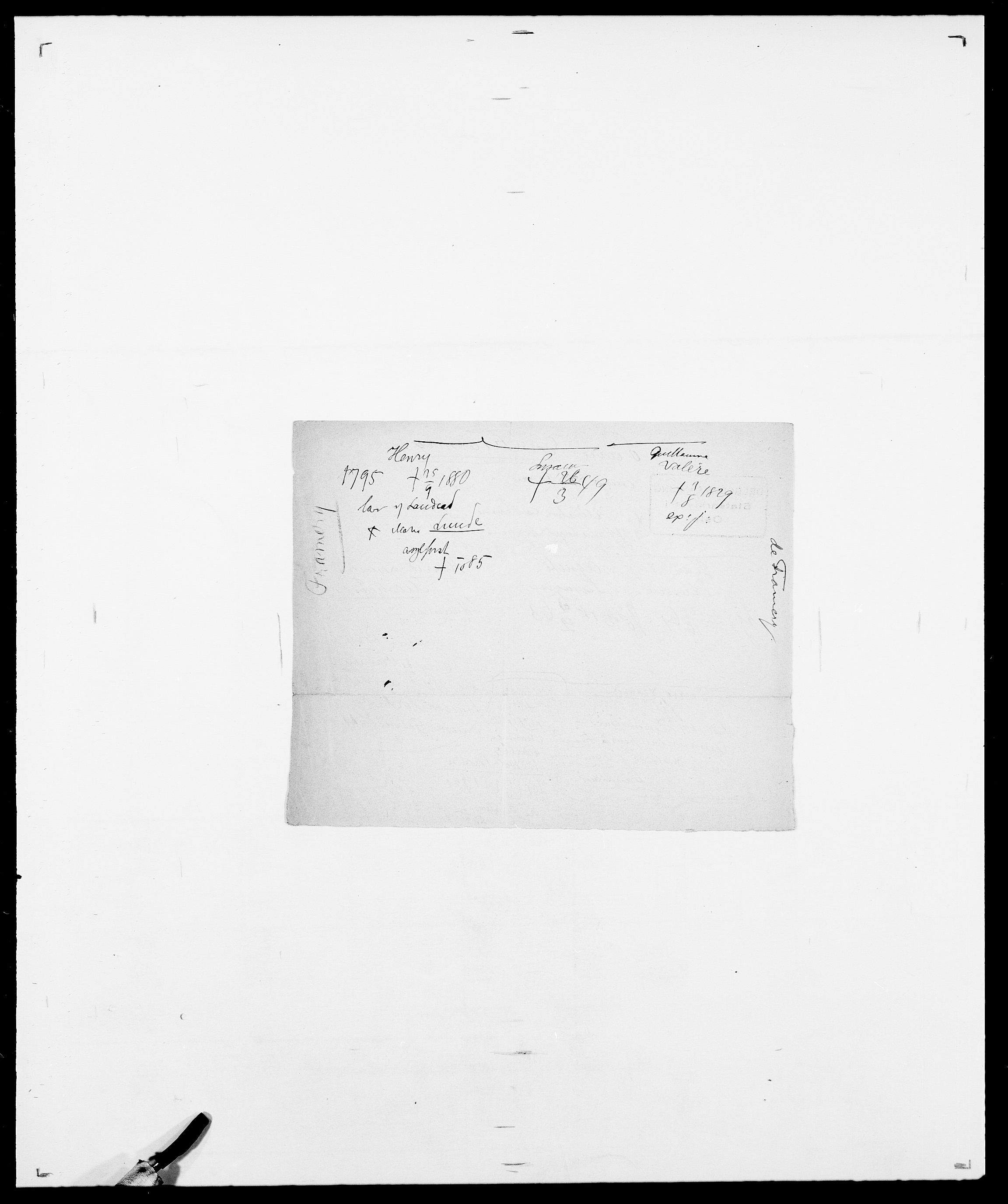 Delgobe, Charles Antoine - samling, SAO/PAO-0038/D/Da/L0012: Flor, Floer, Flohr - Fritzner, p. 694