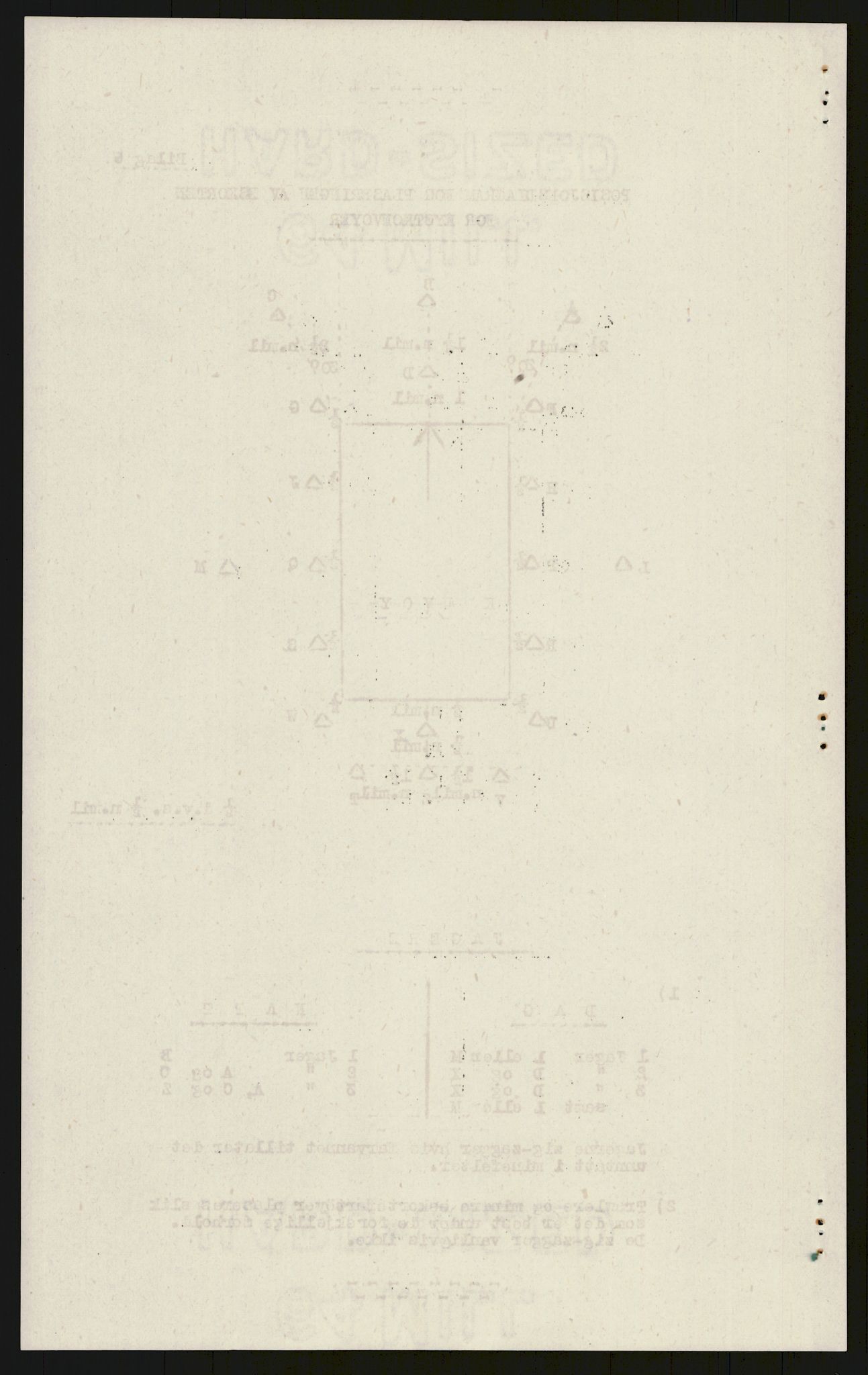 Riksrevisjonen, 18. kontor, AV/RA-S-1523/191/F/Fa/L0015/0001: Bilag Konvoi-instrukser / H.PI. Konvoy-instruks, 1940-1945