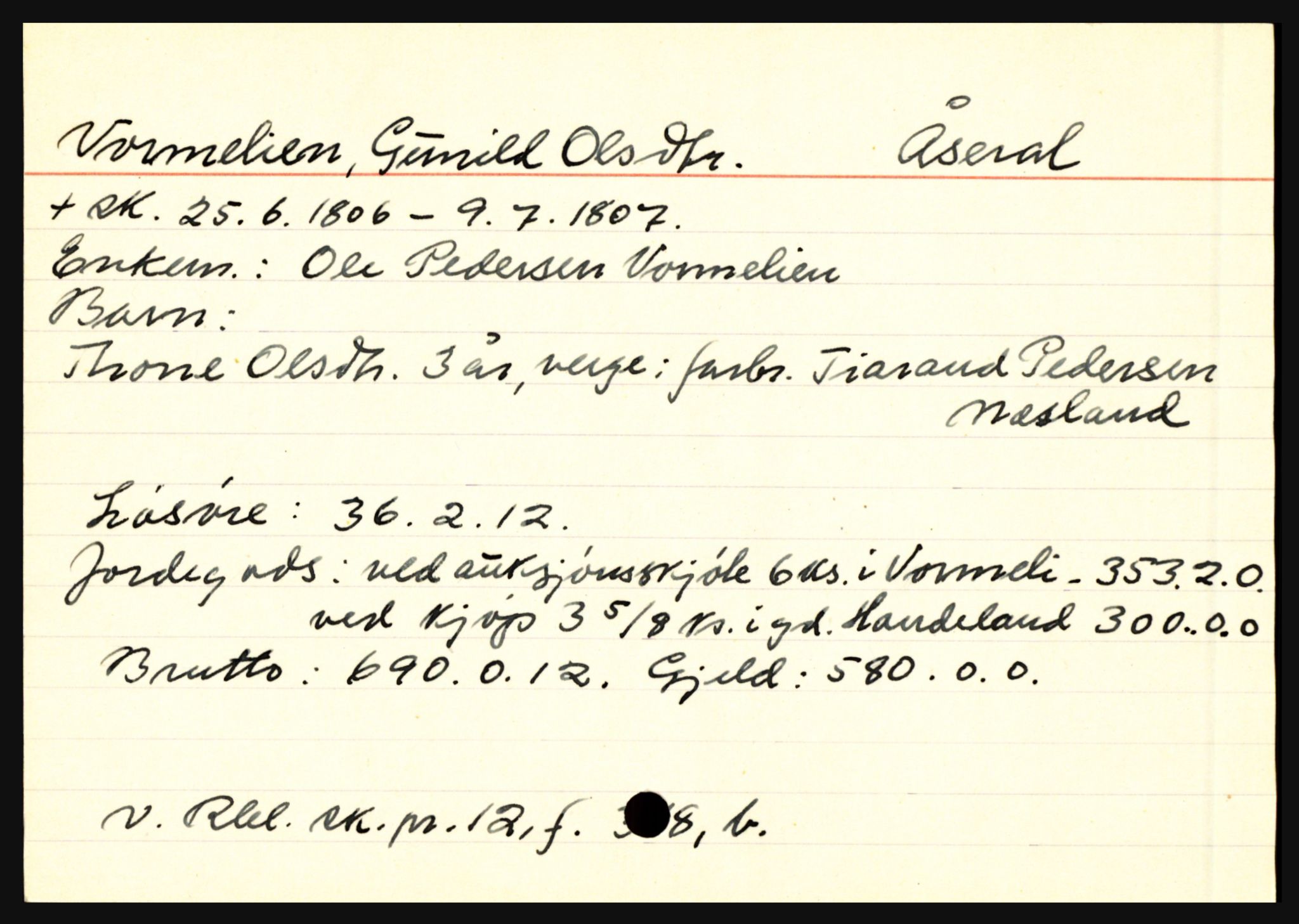 Setesdal sorenskriveri, AV/SAK-1221-0011/H, p. 12785