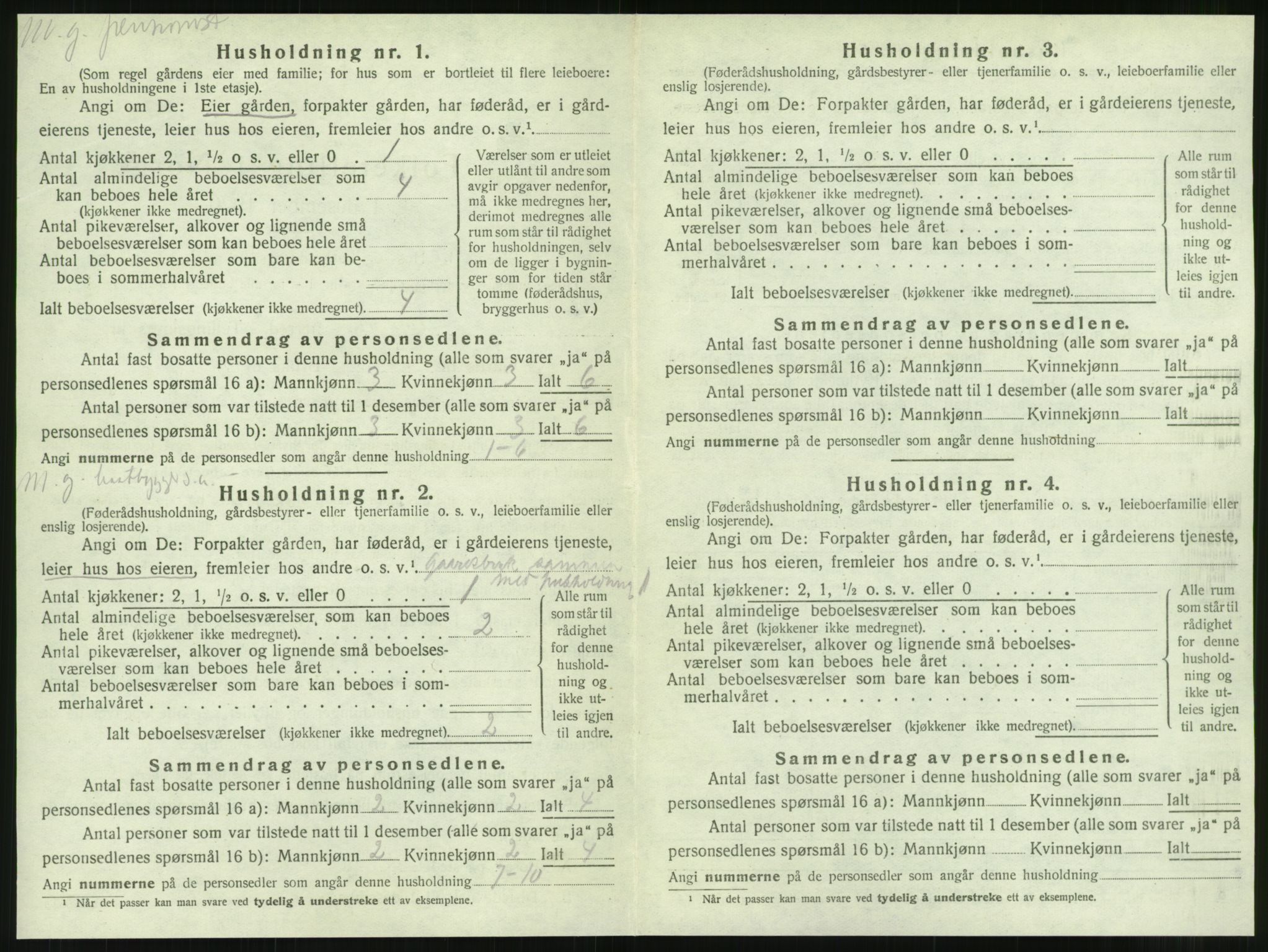 SAT, 1920 census for Hemnes, 1920, p. 871