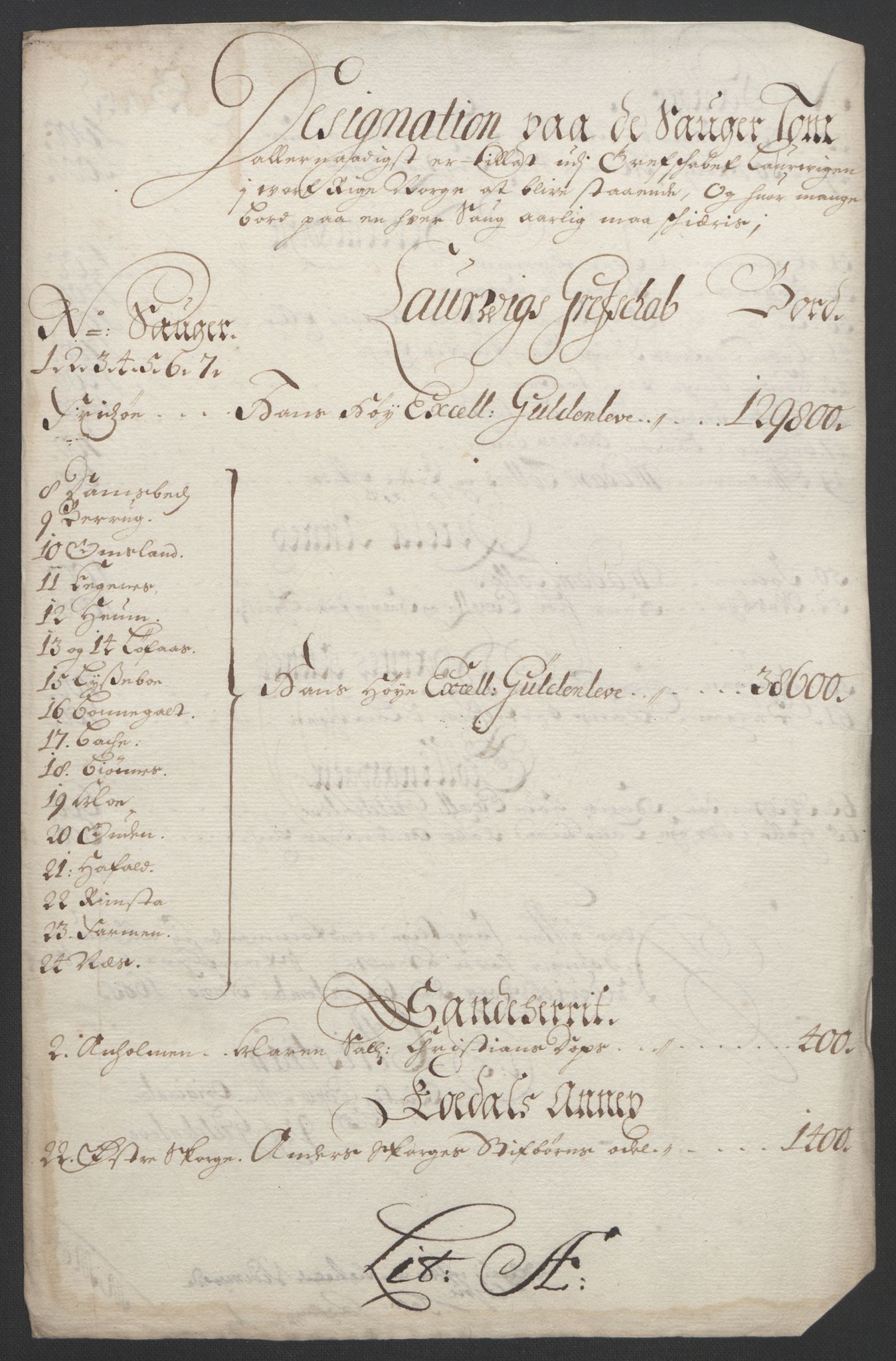 Rentekammeret inntil 1814, Reviderte regnskaper, Fogderegnskap, RA/EA-4092/R33/L1973: Fogderegnskap Larvik grevskap, 1692, p. 143