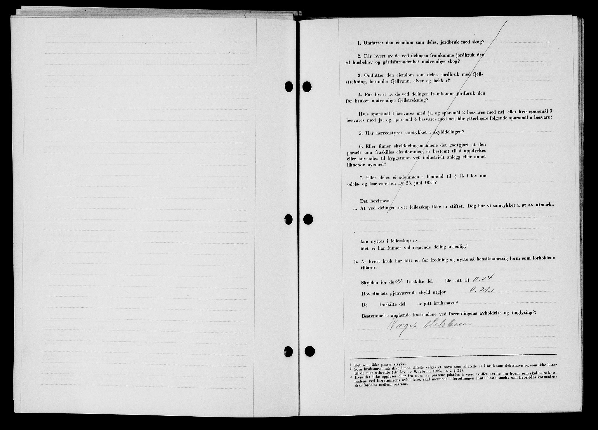 Flekkefjord sorenskriveri, AV/SAK-1221-0001/G/Gb/Gba/L0062: Mortgage book no. A-10, 1947-1947, Diary no: : 633/1947