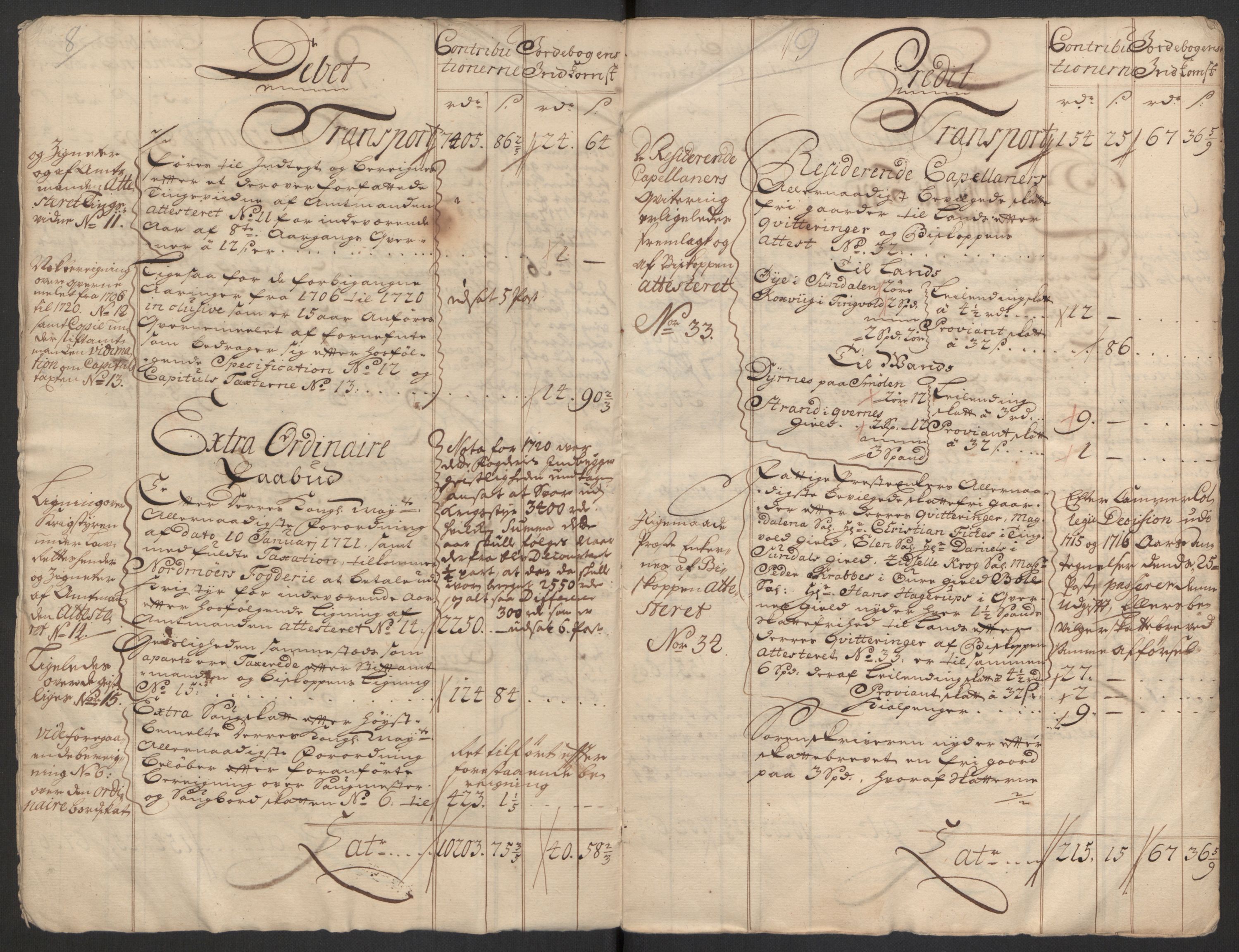 Rentekammeret inntil 1814, Reviderte regnskaper, Fogderegnskap, AV/RA-EA-4092/R56/L3754: Fogderegnskap Nordmøre, 1721, p. 6