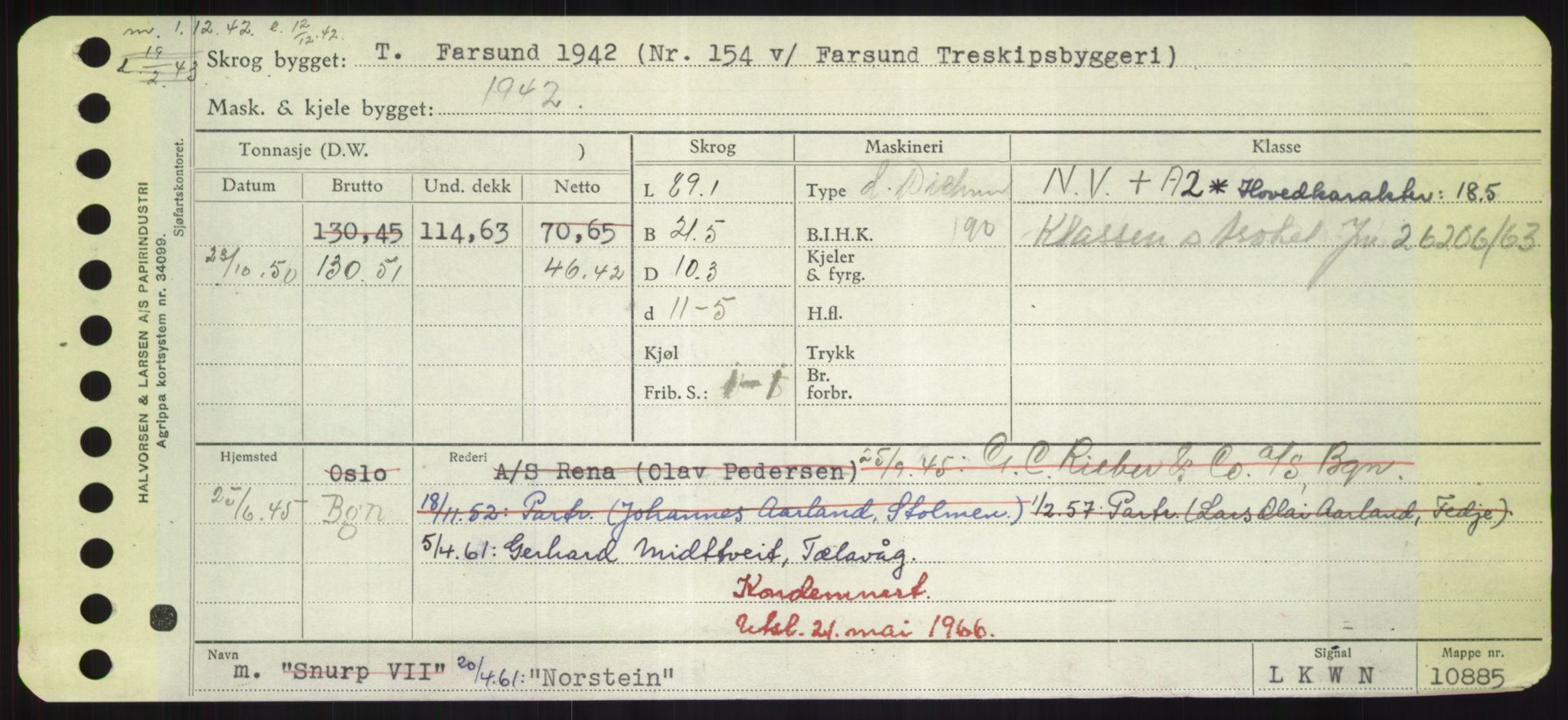 Sjøfartsdirektoratet med forløpere, Skipsmålingen, AV/RA-S-1627/H/Hd/L0027: Fartøy, Norhop-Nør, p. 169