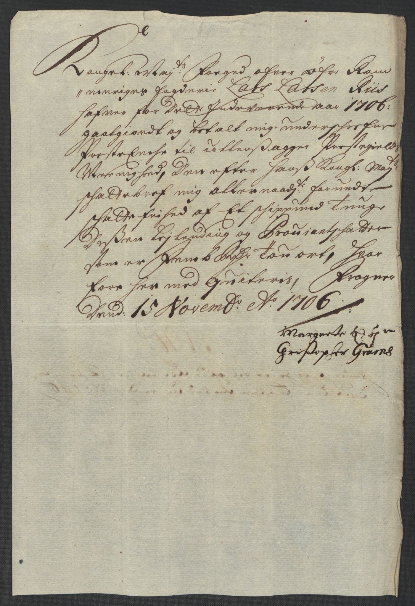 Rentekammeret inntil 1814, Reviderte regnskaper, Fogderegnskap, AV/RA-EA-4092/R12/L0718: Fogderegnskap Øvre Romerike, 1706-1707, p. 192