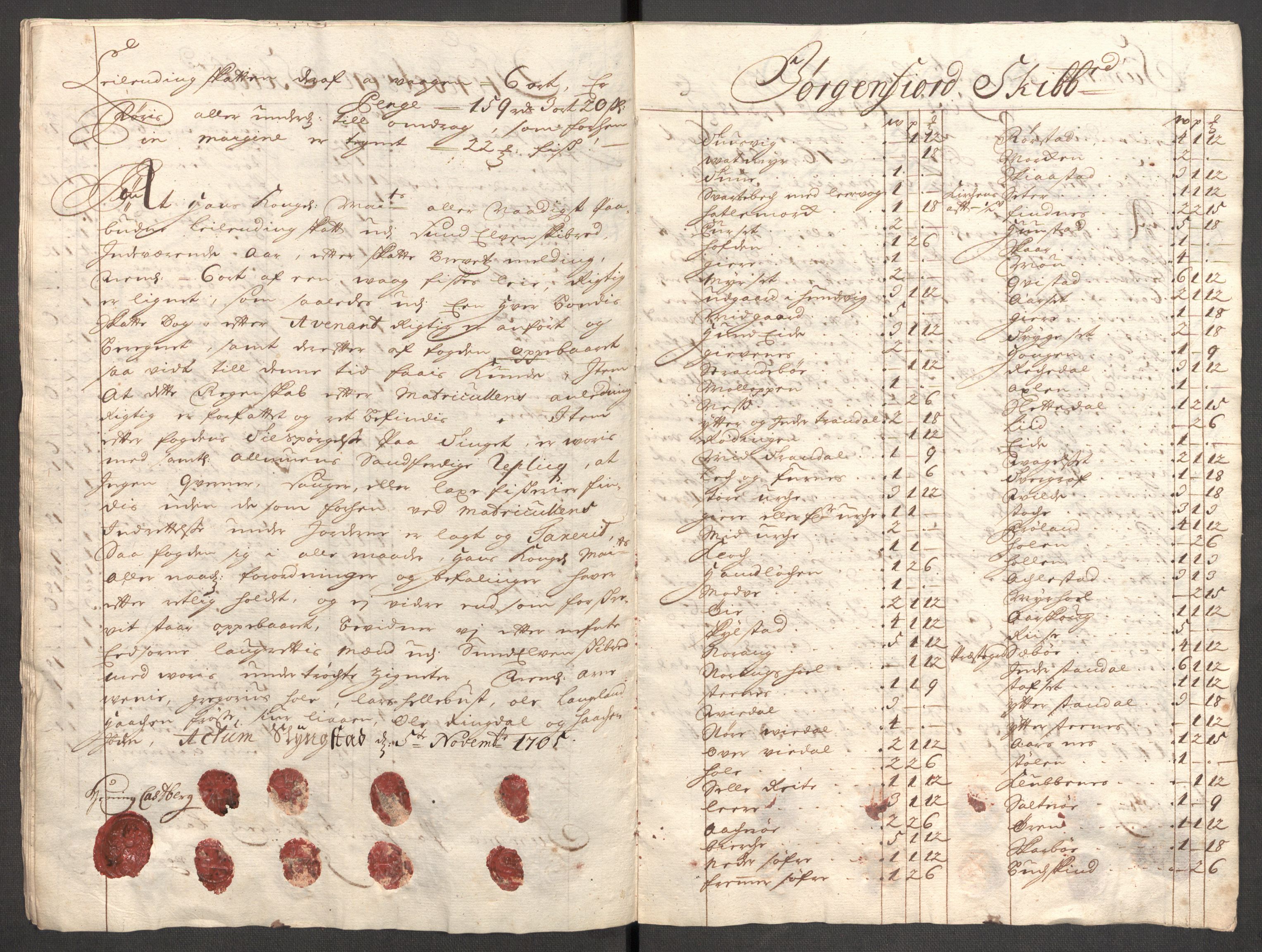 Rentekammeret inntil 1814, Reviderte regnskaper, Fogderegnskap, AV/RA-EA-4092/R54/L3560: Fogderegnskap Sunnmøre, 1704-1705, p. 290