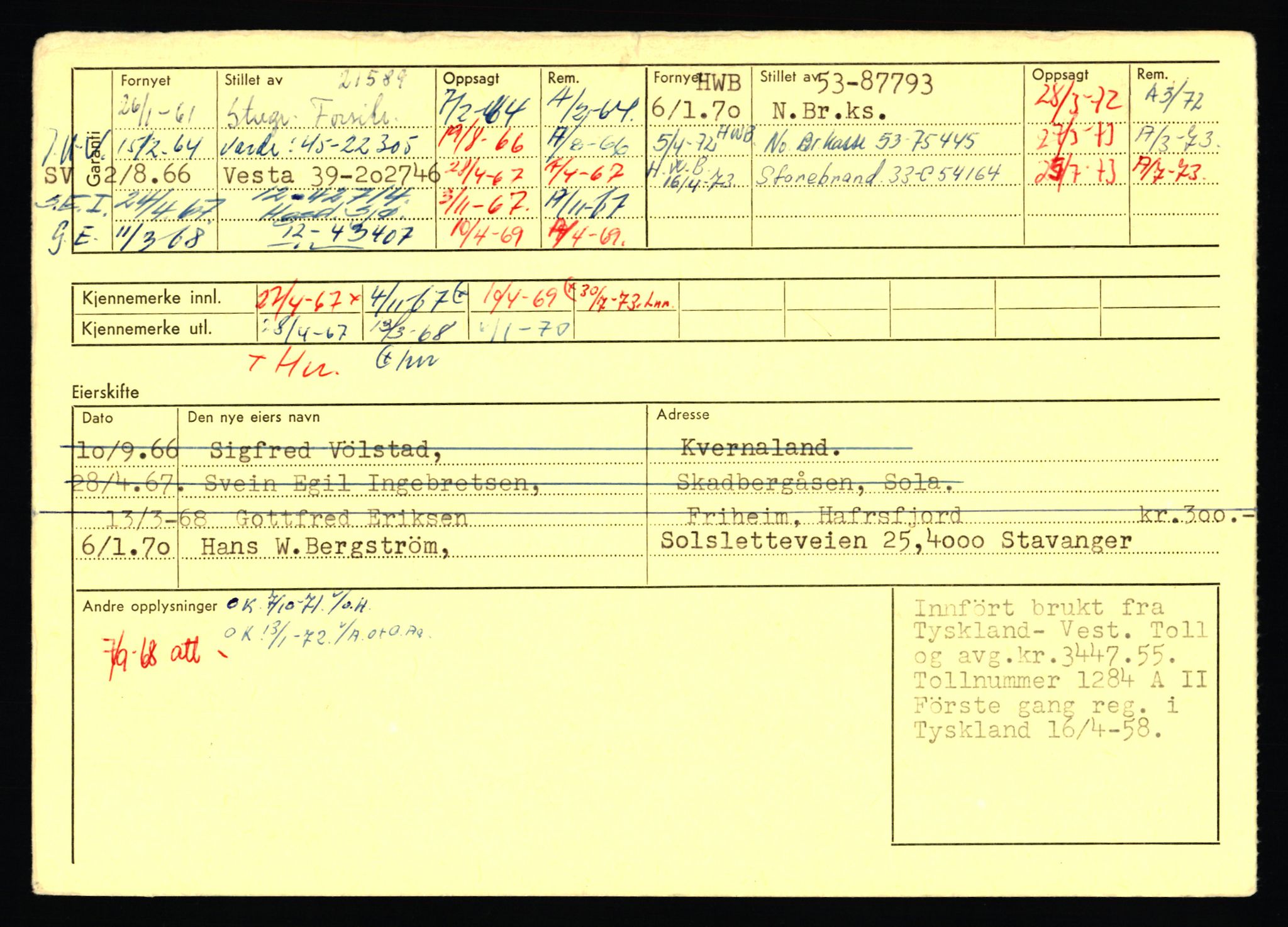 Stavanger trafikkstasjon, AV/SAST-A-101942/0/F/L0053: L-52900 - L-54199, 1930-1971, p. 1322