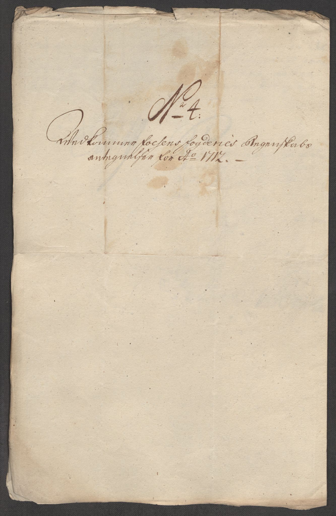 Rentekammeret inntil 1814, Reviderte regnskaper, Fogderegnskap, AV/RA-EA-4092/R57/L3861: Fogderegnskap Fosen, 1712-1713, p. 242