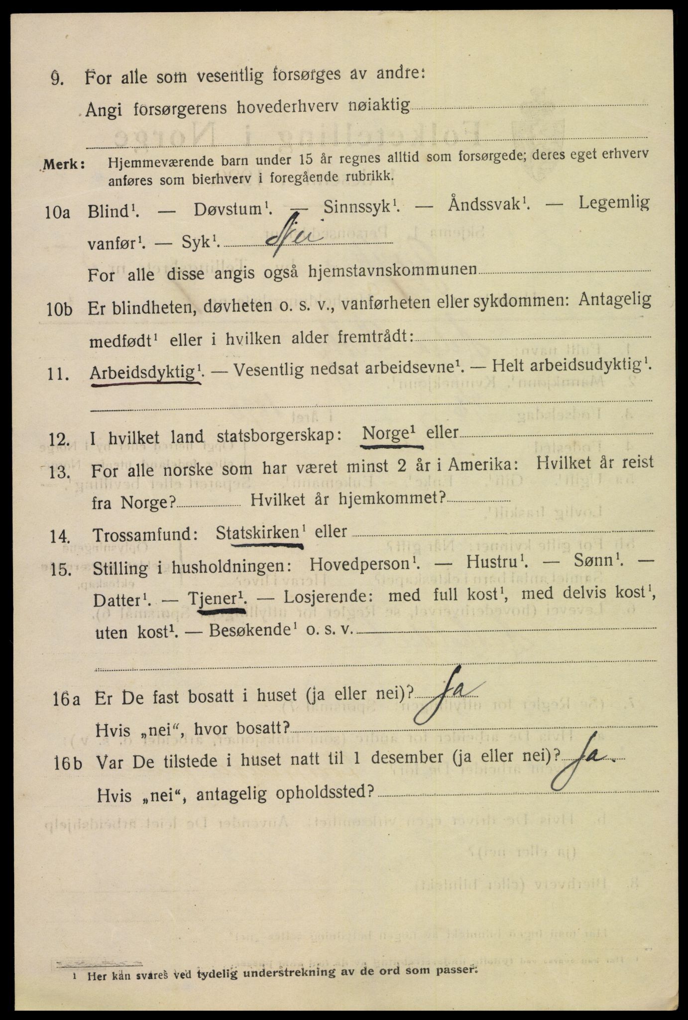 SAH, 1920 census for Gjøvik, 1920, p. 10005