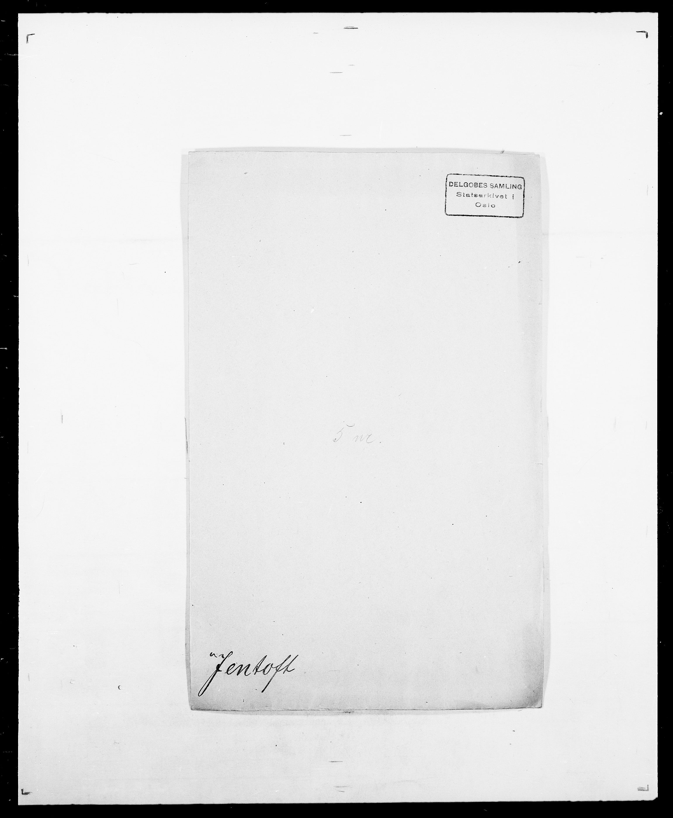 Delgobe, Charles Antoine - samling, AV/SAO-PAO-0038/D/Da/L0019: van der Hude - Joys, p. 690