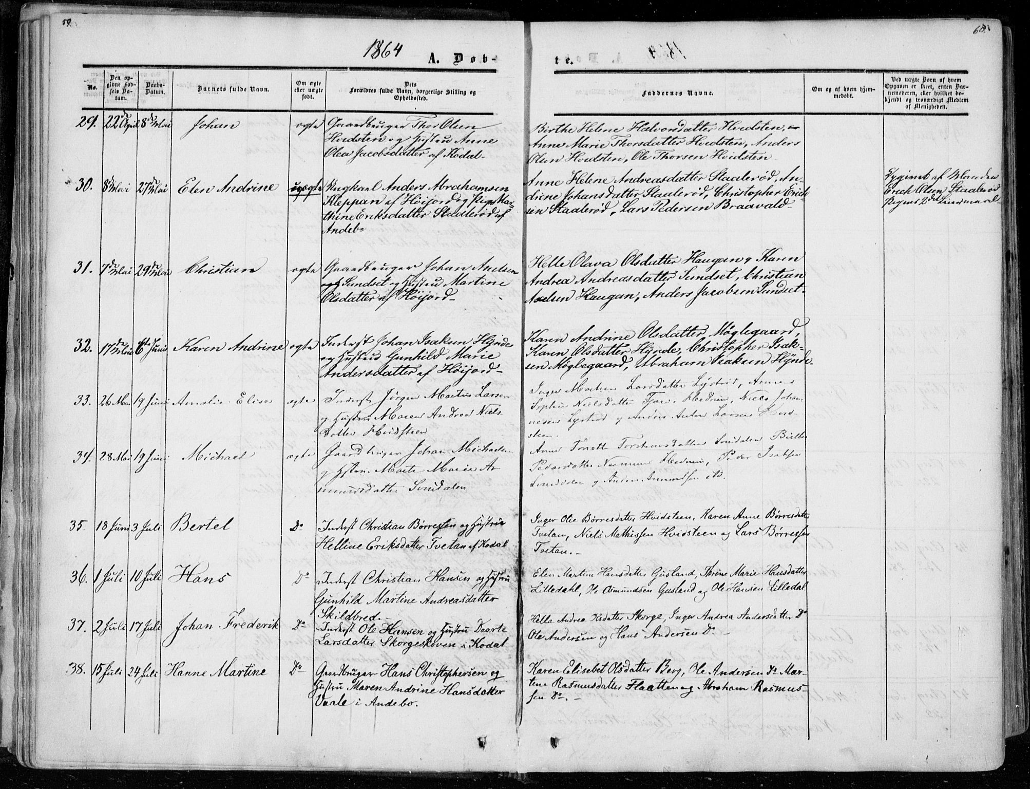 Andebu kirkebøker, AV/SAKO-A-336/F/Fa/L0005: Parish register (official) no. 5, 1857-1870, p. 59-60