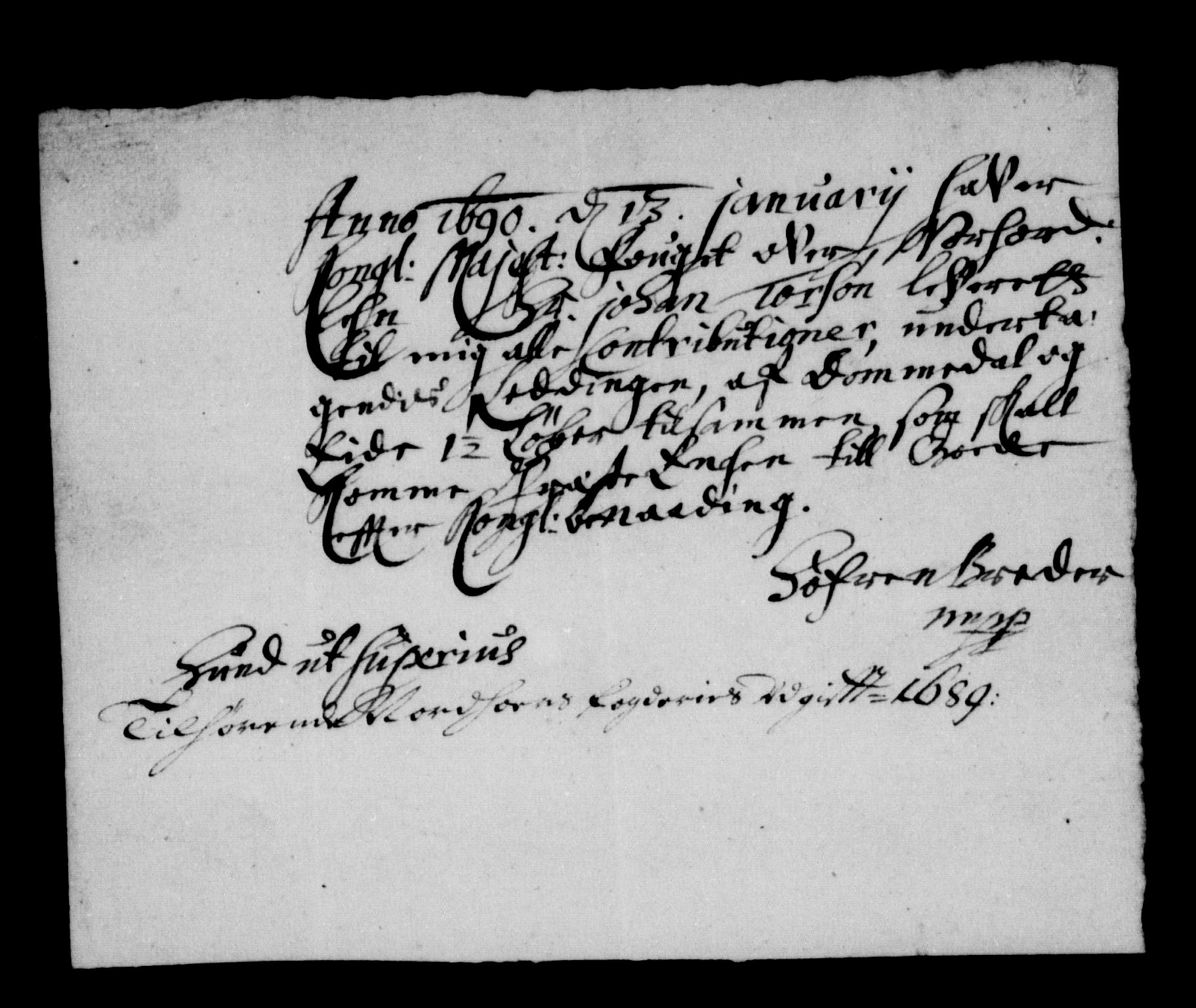 Rentekammeret inntil 1814, Reviderte regnskaper, Stiftamtstueregnskaper, Bergen stiftamt, AV/RA-EA-6043/R/Rc/L0089: Bergen stiftamt, 1688-1689