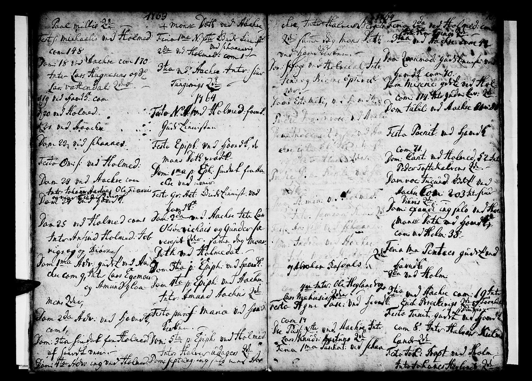 Skånevik sokneprestembete, AV/SAB-A-77801/H/Haa: Parish register (official) no. A 1, 1745-1789, p. 16