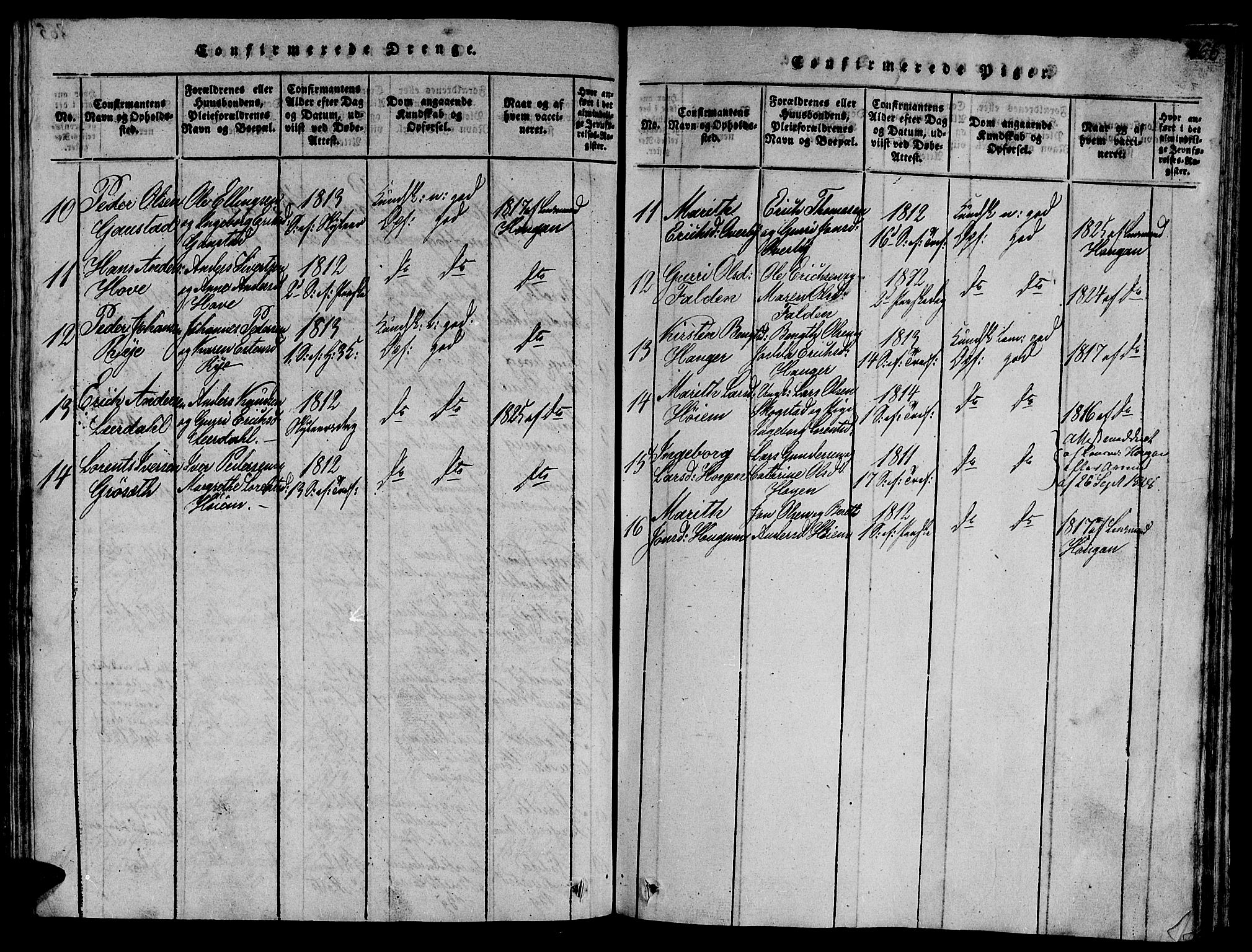 Ministerialprotokoller, klokkerbøker og fødselsregistre - Sør-Trøndelag, AV/SAT-A-1456/612/L0372: Parish register (official) no. 612A06 /1, 1816-1828, p. 266