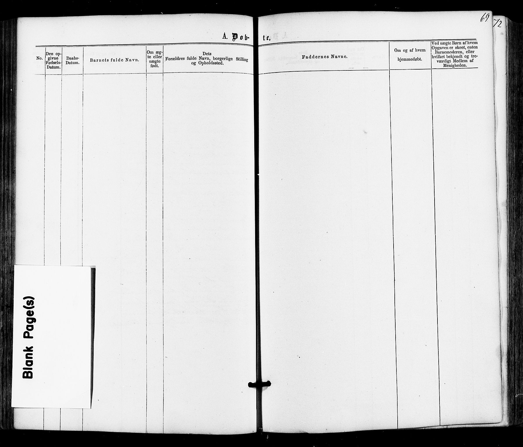 Varteig prestekontor Kirkebøker, SAO/A-10447a/F/Fa/L0001: Parish register (official) no. 1, 1861-1877, p. 69