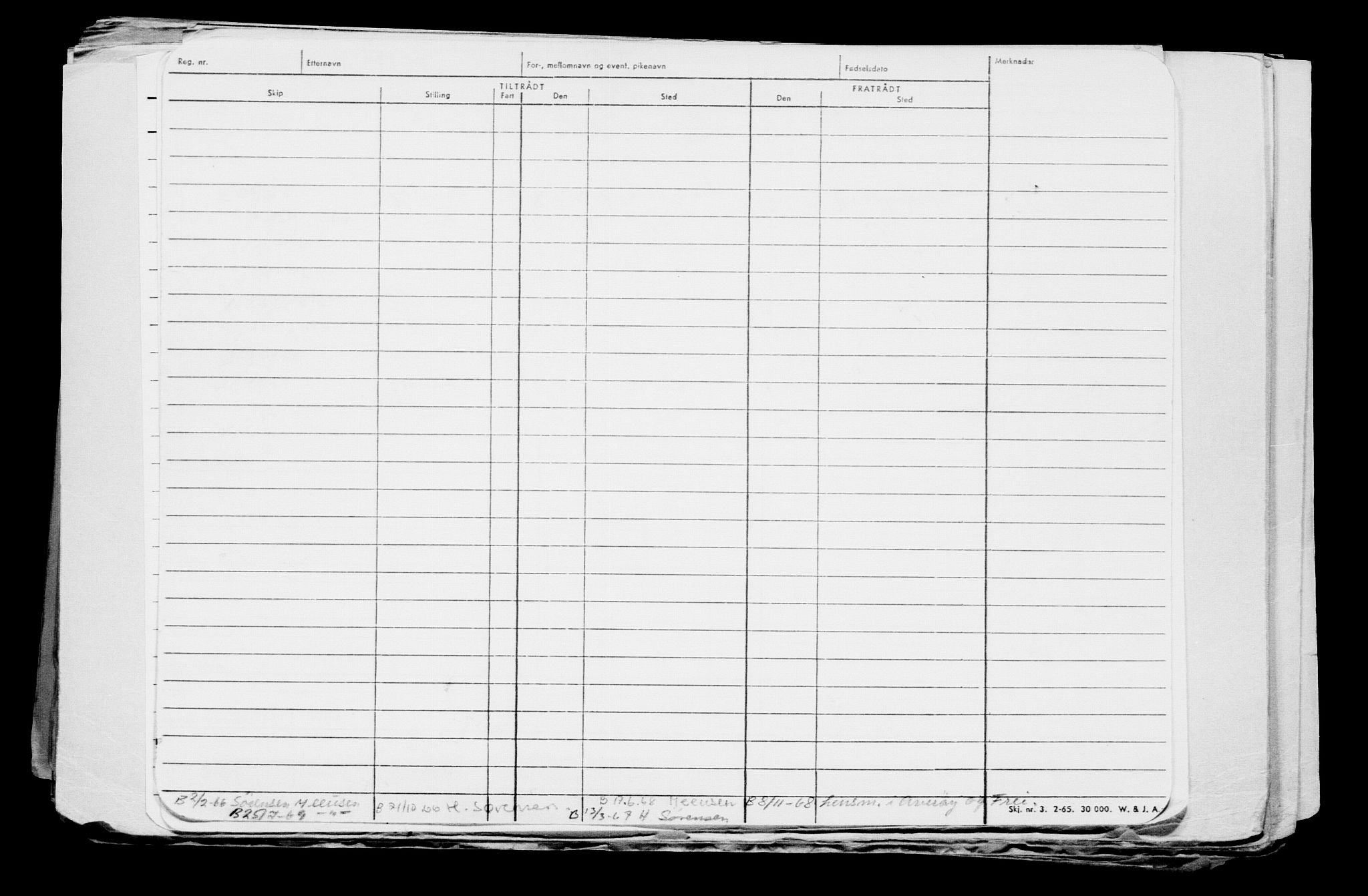 Direktoratet for sjømenn, AV/RA-S-3545/G/Gb/L0184: Hovedkort, 1920, p. 734