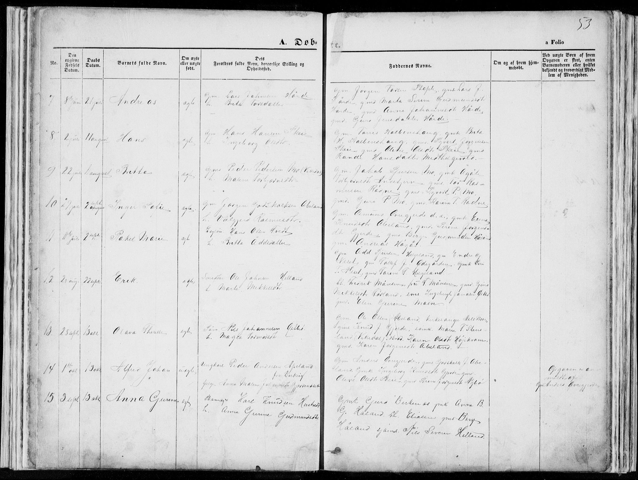 Vikedal sokneprestkontor, SAST/A-101840/01/V: Parish register (copy) no. B 10, 1864-1926, p. 53