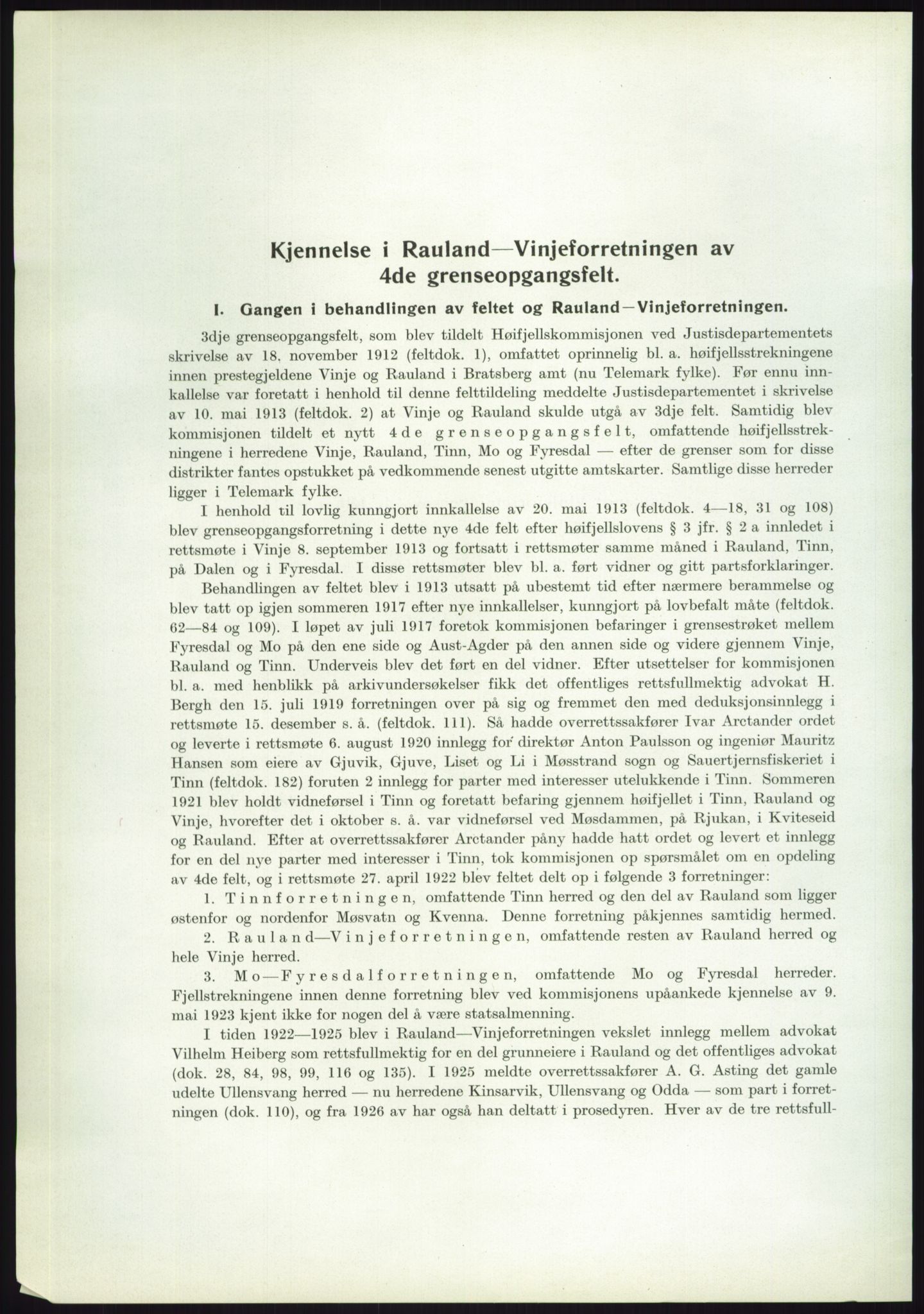 Høyfjellskommisjonen, RA/S-1546/X/Xa/L0001: Nr. 1-33, 1909-1953, p. 1771