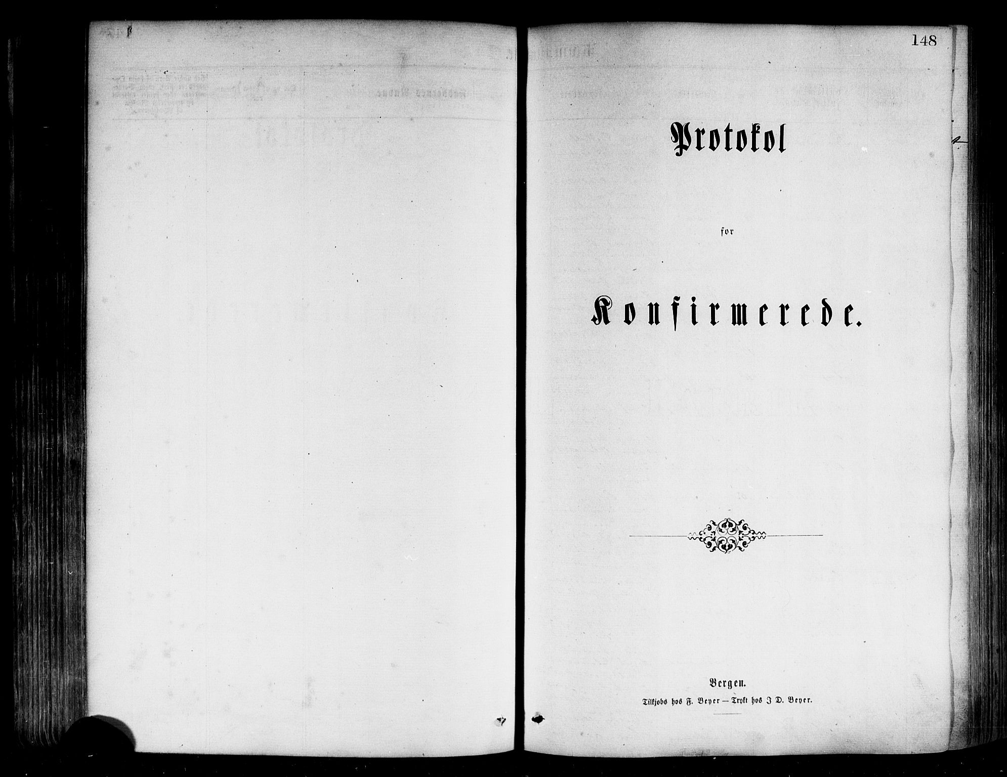 Vik sokneprestembete, SAB/A-81501: Parish register (official) no. A 9, 1866-1877, p. 148