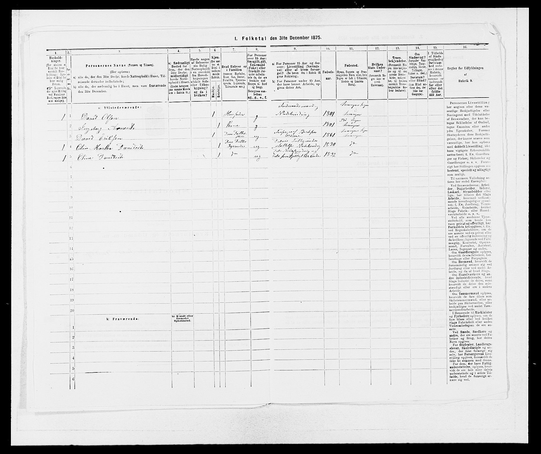 SAB, 1875 census for 1261P Manger, 1875, p. 871