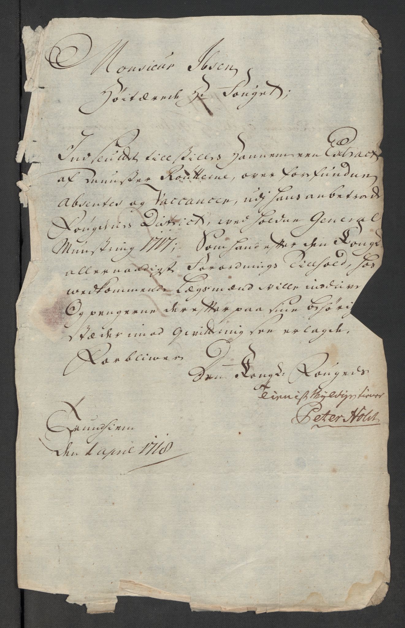 Rentekammeret inntil 1814, Reviderte regnskaper, Fogderegnskap, AV/RA-EA-4092/R60/L3969: Fogderegnskap Orkdal og Gauldal, 1717, p. 164