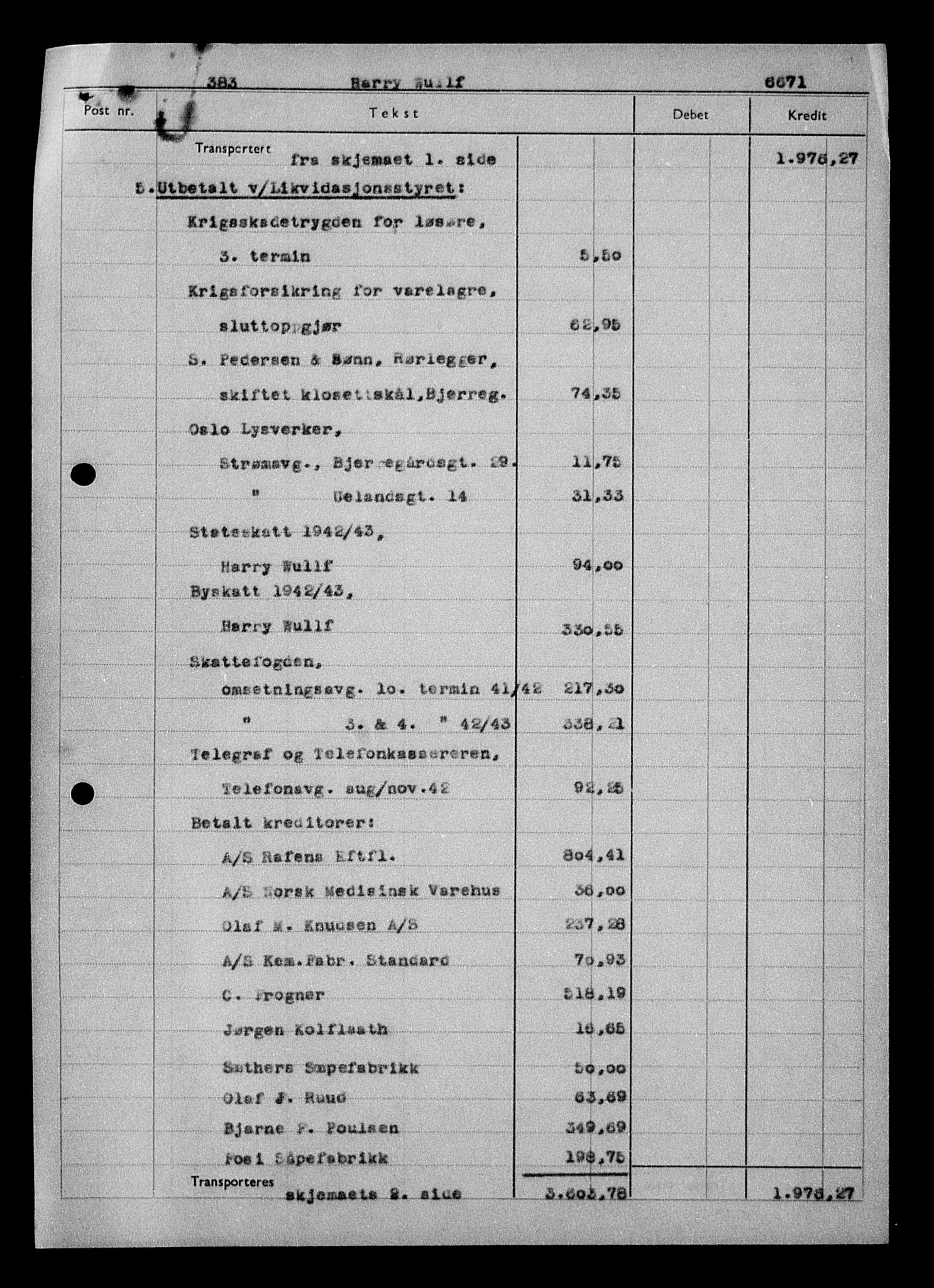 Justisdepartementet, Tilbakeføringskontoret for inndratte formuer, AV/RA-S-1564/H/Hc/Hcc/L0988: --, 1945-1947, p. 9