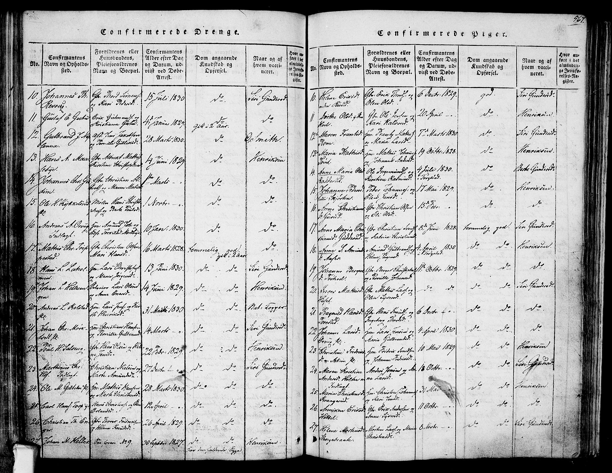 Askim prestekontor Kirkebøker, AV/SAO-A-10900/F/Fa/L0004: Parish register (official) no. 4, 1817-1846, p. 566-567