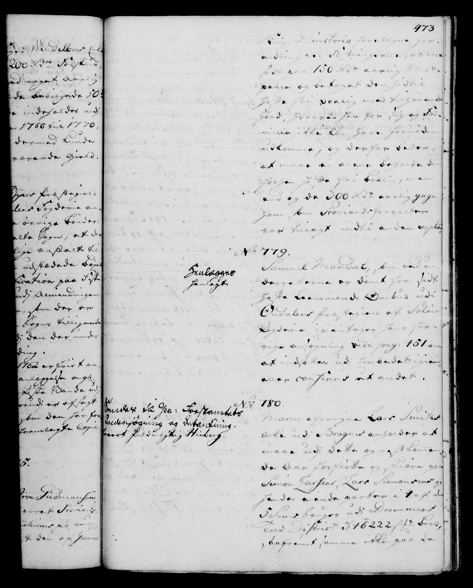 Rentekammeret, Kammerkanselliet, RA/EA-3111/G/Gh/Gha/L0035: Norsk ekstraktmemorialprotokoll (merket RK 53.80), 1759-1771, p. 473