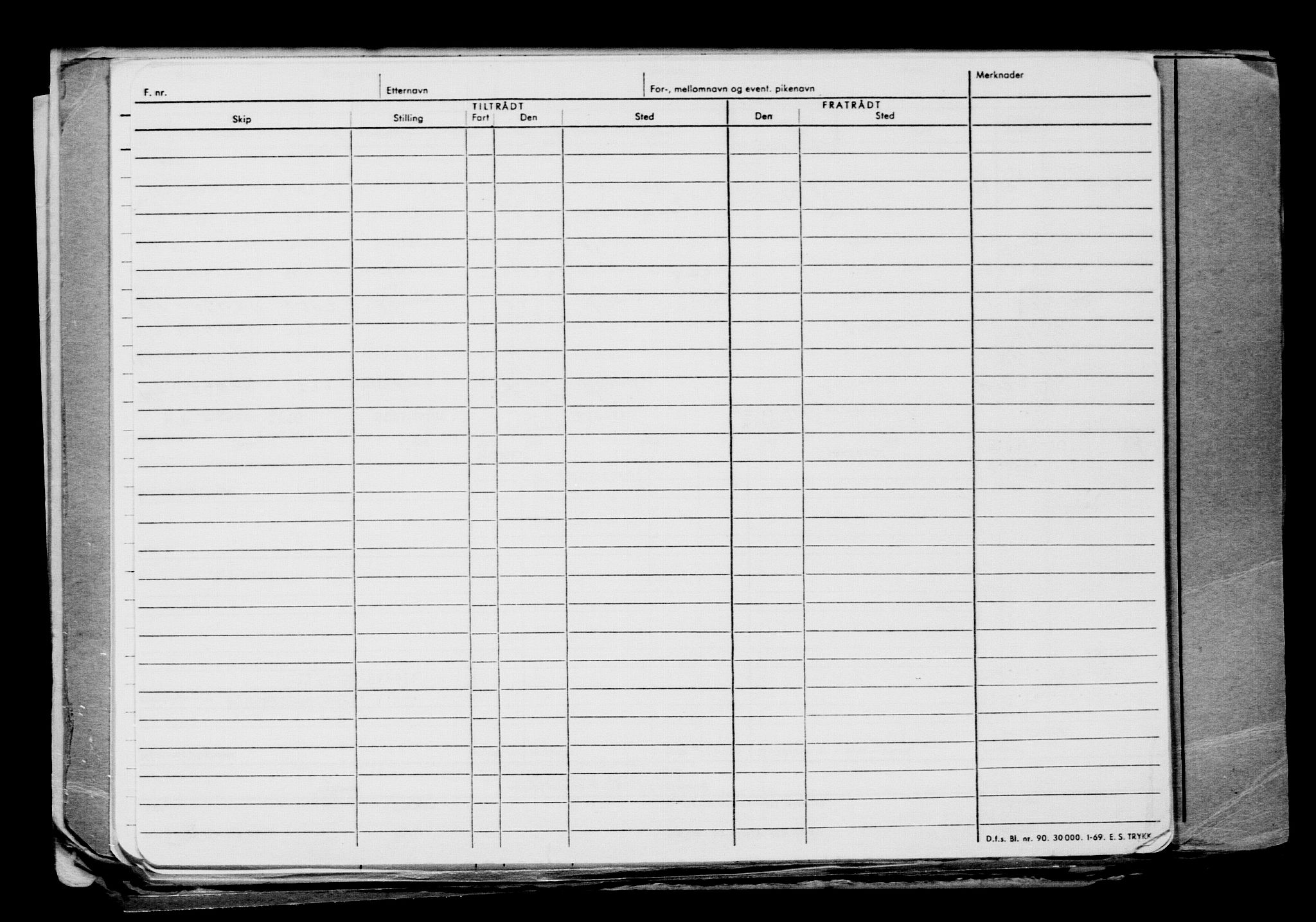 Direktoratet for sjømenn, AV/RA-S-3545/G/Gb/L0140: Hovedkort, 1916, p. 694