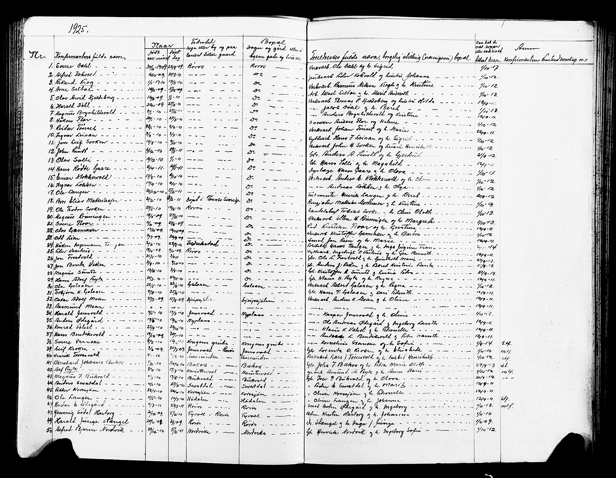 Ministerialprotokoller, klokkerbøker og fødselsregistre - Sør-Trøndelag, SAT/A-1456/681/L0942: Parish register (copy) no. 681C06, 1906-1925, p. 214f