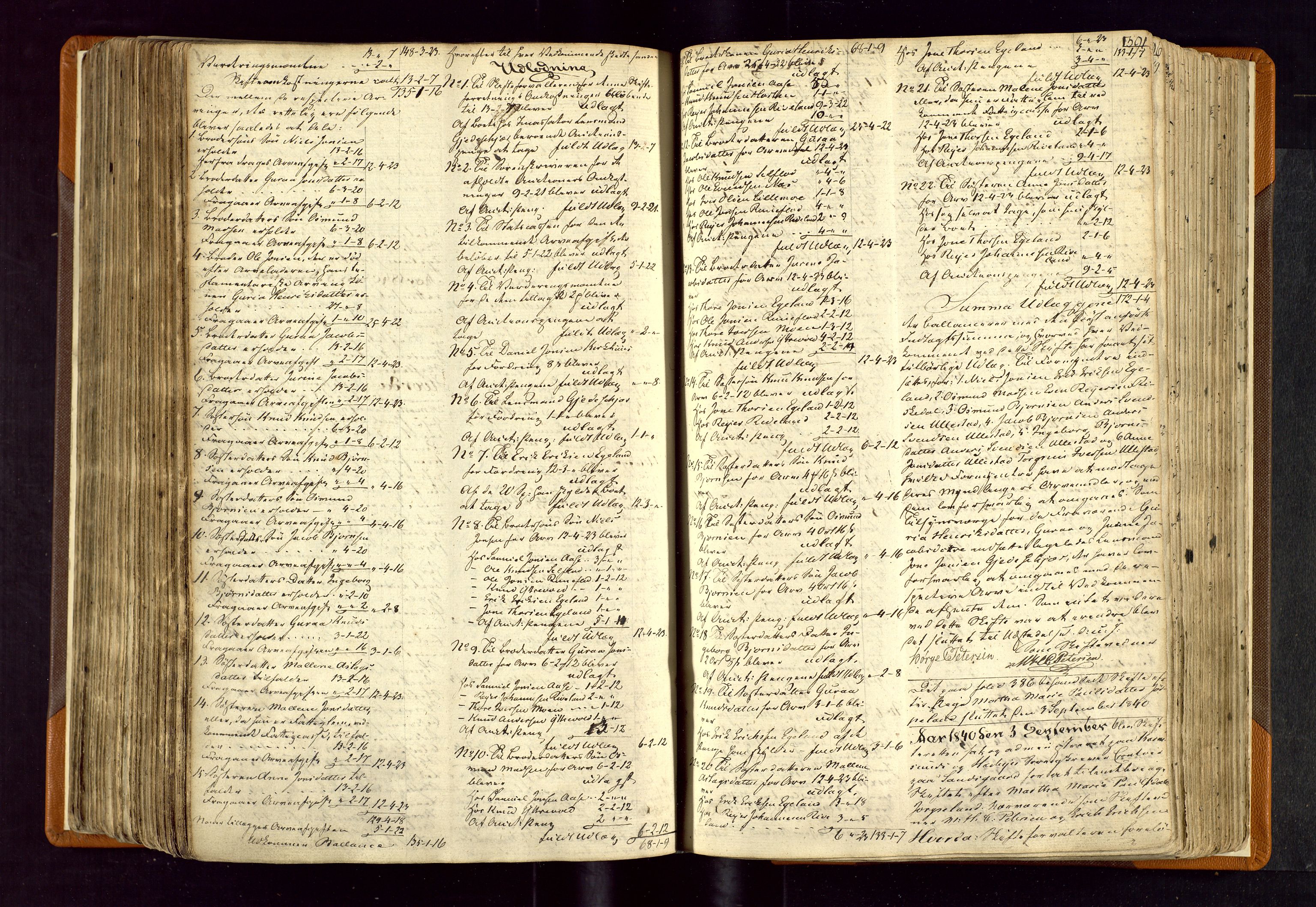 Karmsund sorenskriveri, AV/SAST-A-100311/01/IV/IVDBB/L0001: SKIFTEPROTOKOLL HESBY BC 1, 1831-1856, p. 390b-391a