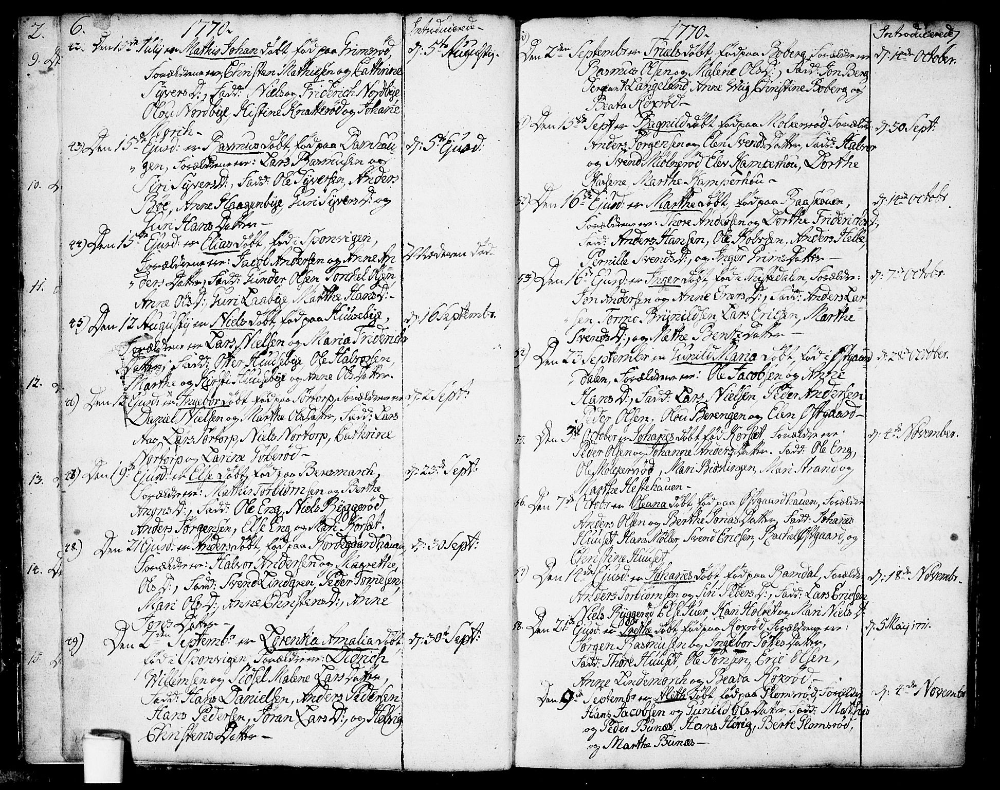 Berg prestekontor Kirkebøker, SAO/A-10902/F/Fa/L0001: Parish register (official) no. I 1, 1770-1814, p. 6-7
