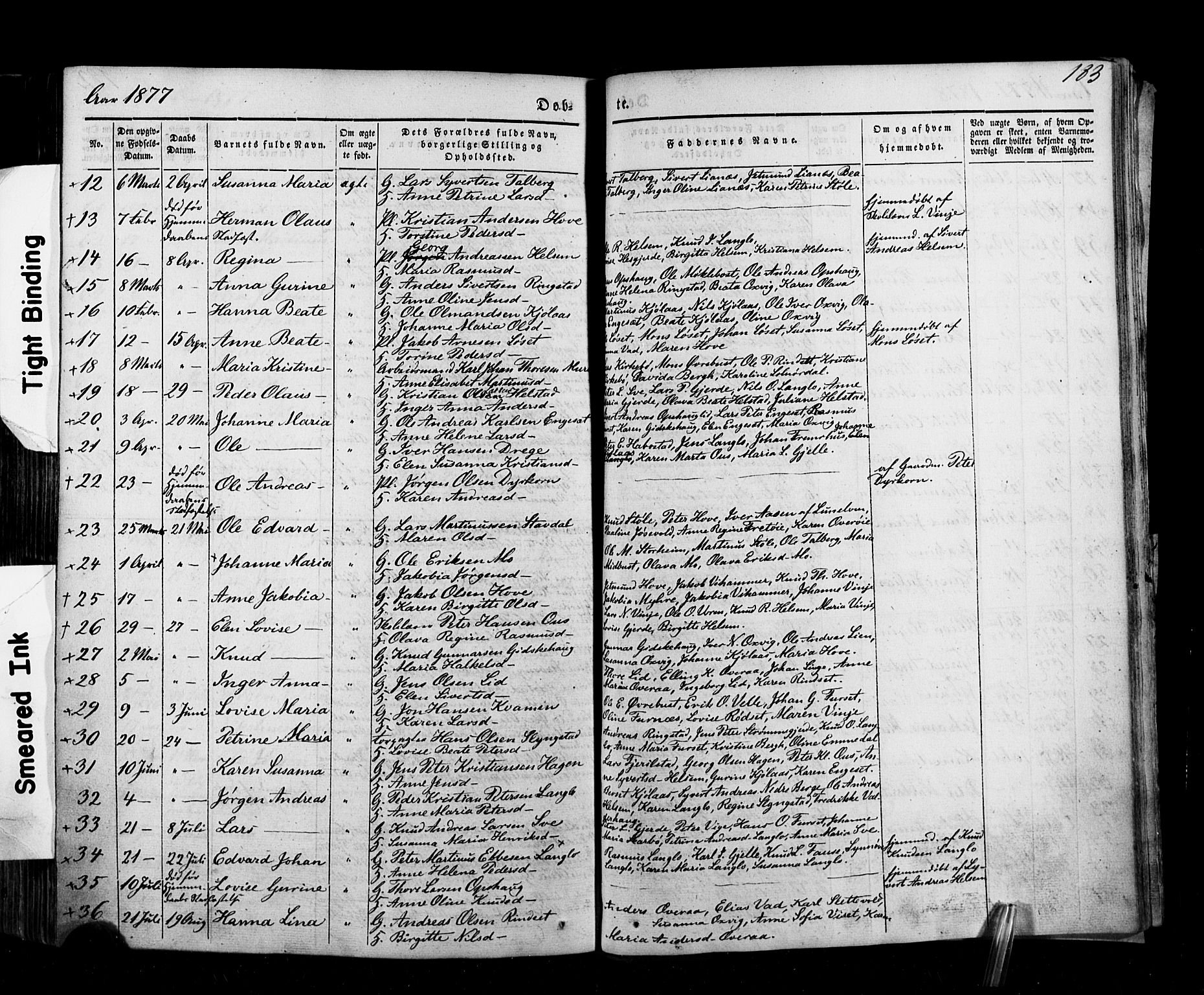 Ministerialprotokoller, klokkerbøker og fødselsregistre - Møre og Romsdal, AV/SAT-A-1454/520/L0275: Parish register (official) no. 520A05, 1844-1881, p. 183