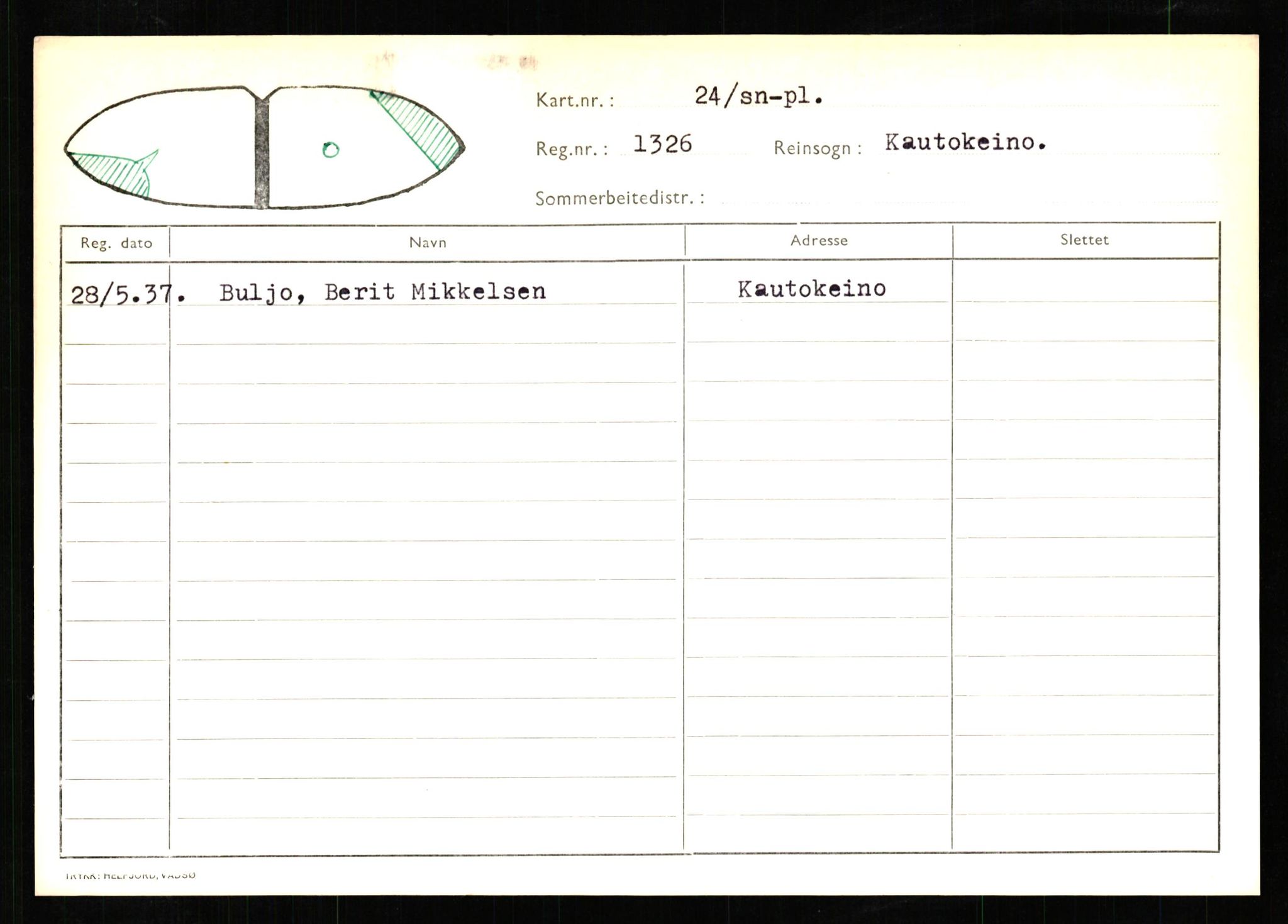 Lappefogden i Finnmark/Reindriftsforvaltningen Øst-Finnmark, AV/SATØ-S-1461/G/Ge/Gea/L0003: Kautokeino nr. 15-23456, 1934-1992, p. 7