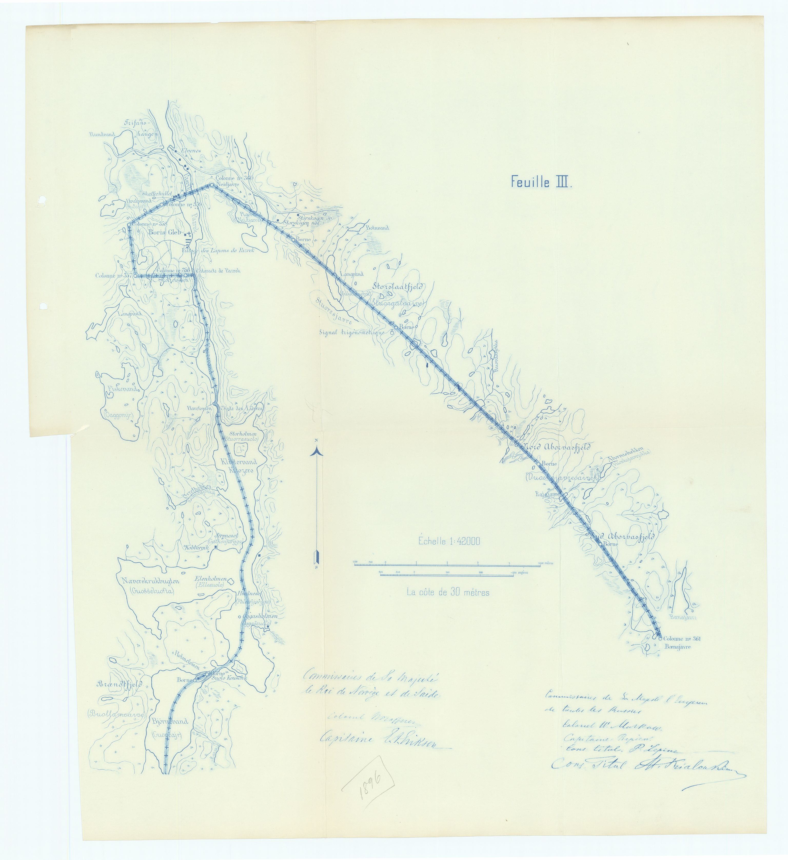 Vassdragsdirektoratet/avdelingen, AV/RA-S-6242/F/Fa/L0536: Pasvikelva, 1920-1971, p. 1111