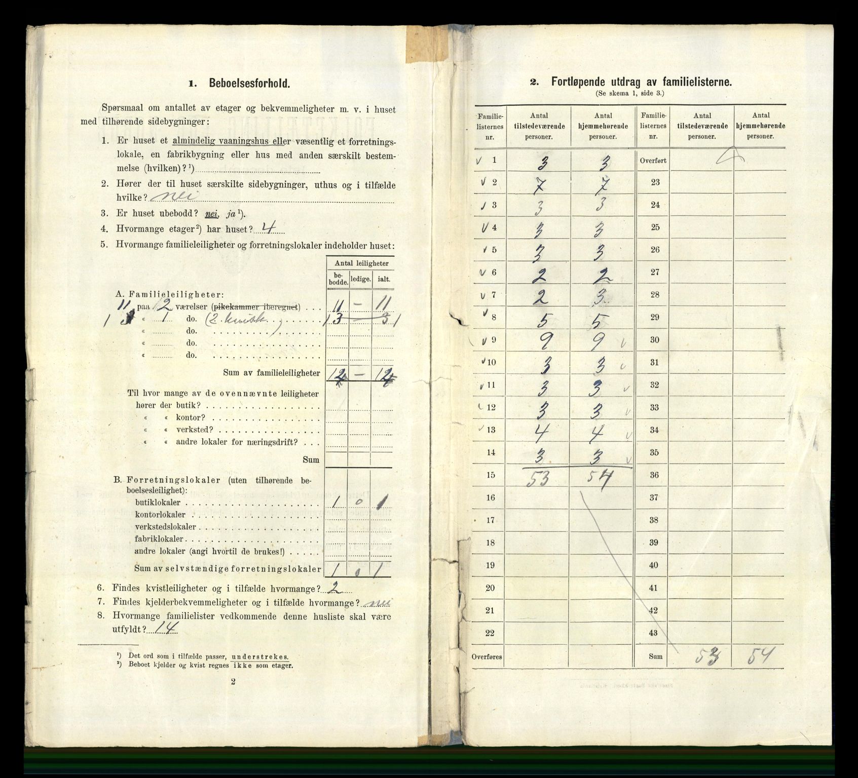 RA, 1910 census for Bergen, 1910, p. 25976