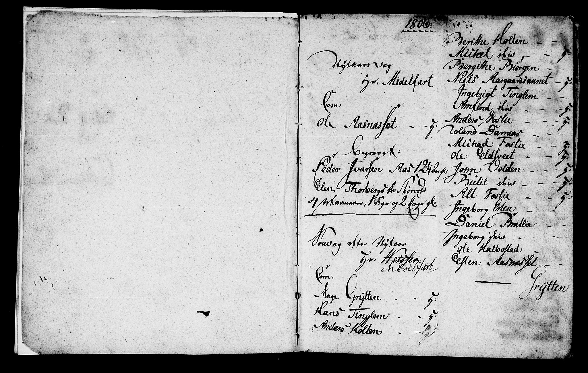 Ministerialprotokoller, klokkerbøker og fødselsregistre - Nord-Trøndelag, SAT/A-1458/742/L0410: Parish register (copy) no. 742C01, 1806-1821