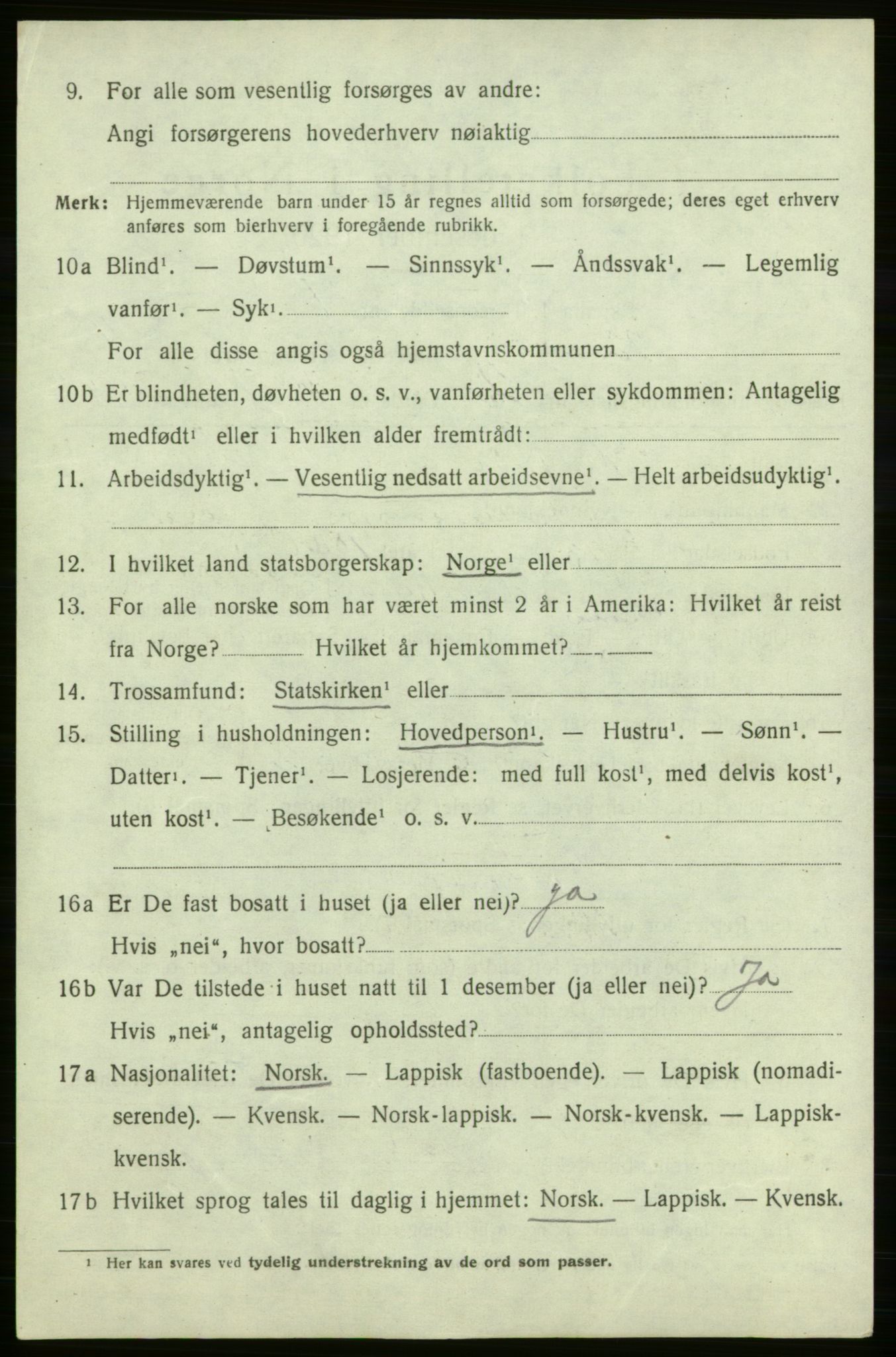 SATØ, 1920 census for Måsøy, 1920, p. 1821